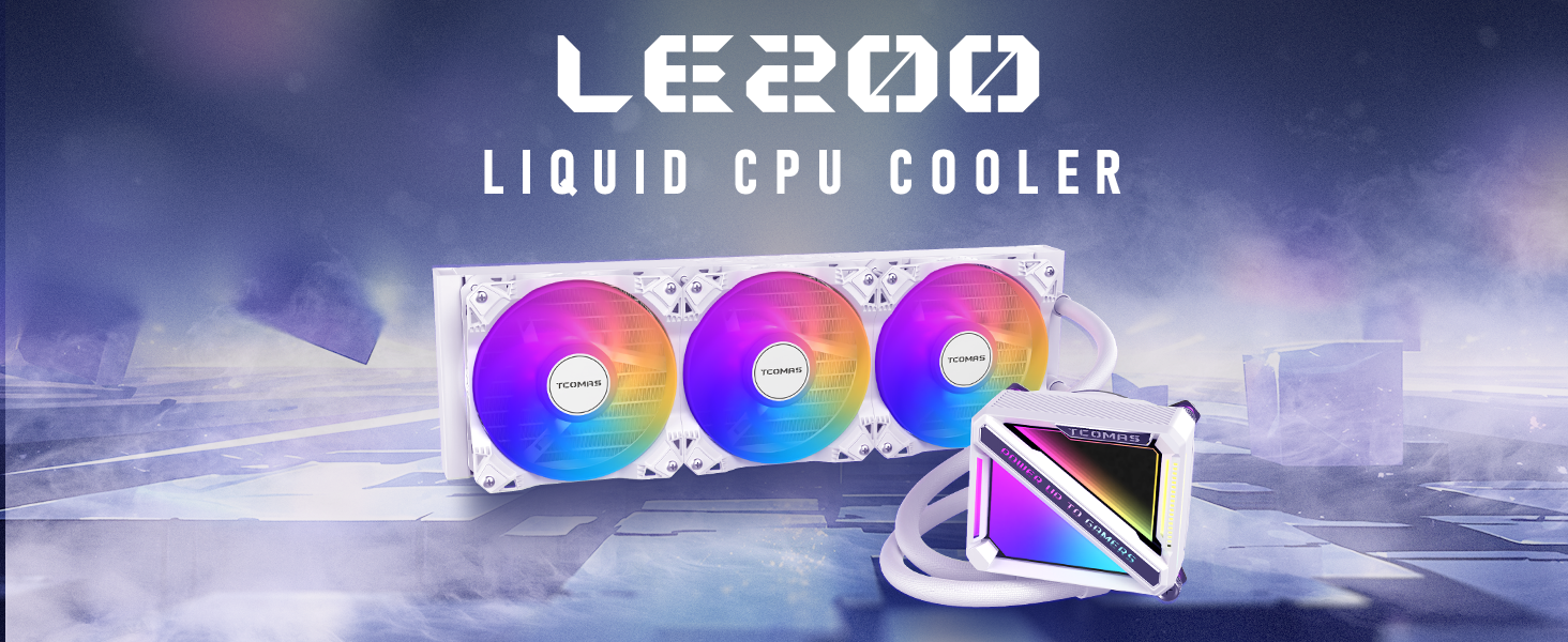 CPU-Cooling-TCOMAS-LE200-360-WHITE-AIO-20