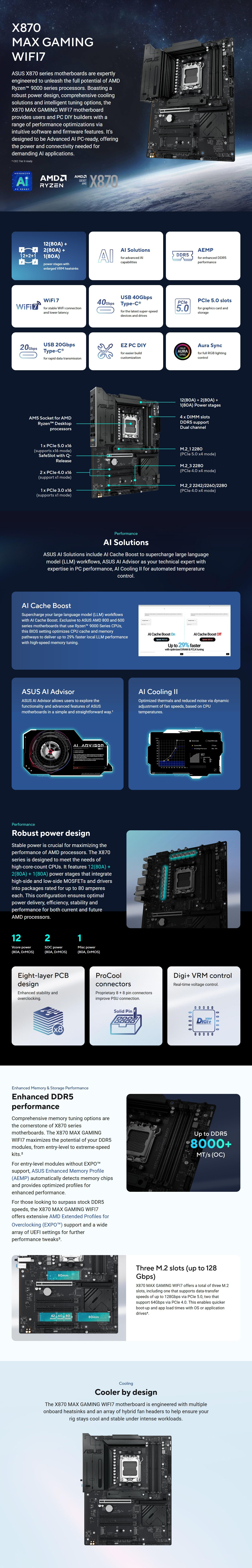 AMD-AM5-Asus-X870-MAX-GAMING-WIFI7-AM5-ATX-Motherboard-X870-MAX-GAMING-WIFI7-3