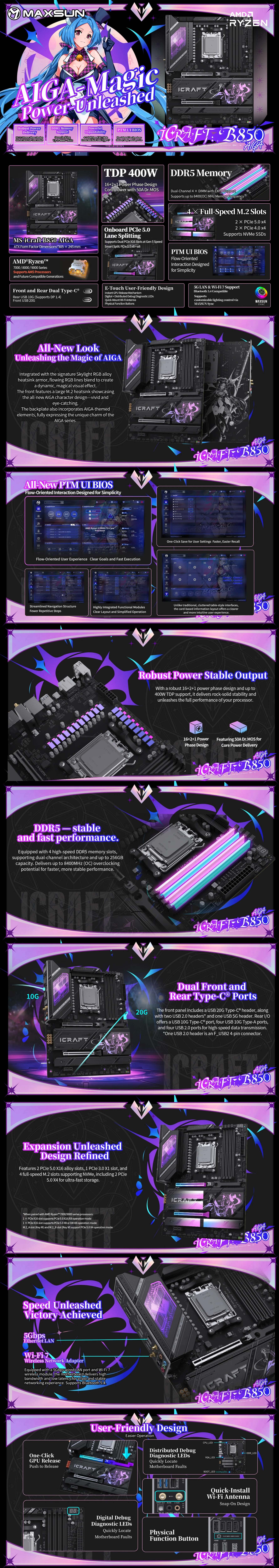 AMD-AM5-MAXSUN-iCraft-B850AIGA-AM5-ATX-Motherboard-MS-iCraft-B850-AIGA-1 AMD-AM5-MAXSUN-iCraft-B850AIGA-AM5-ATX-Motherboard-MS-iCraft-B850-AIGA-1
