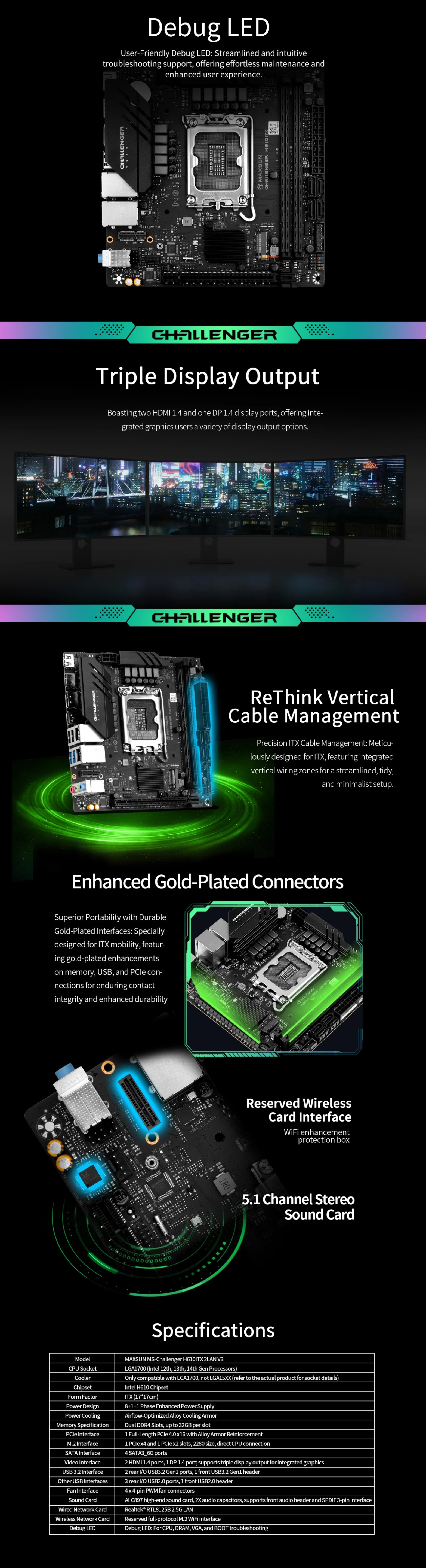 Intel-LGA-1700-MAXSUN-Challenger-H610-ITX-2LAN-V3-LGA-1700-mini-ITX-Motherboard-MS-Challenger-H610ITX-2LAN-V3-9 Intel-LGA-1700-MAXSUN-Challenger-H610-ITX-2LAN-V3-LGA-1700-mini-ITX-Motherboard-MS-Challenger-H610ITX-2LAN-V3-9