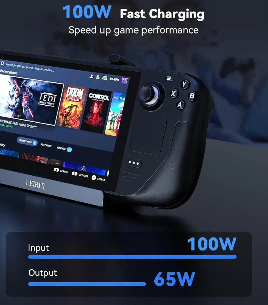 Enclosures-Docking-Steam-Deck-Dock-USB-C-Docking-Station-for-Steam-Deck-OLED-Lenovo-Legion-Go-MSI-Claw-6-in-1-USB-C-Hub-with-HDMI-2-1-4K-120Hz-1000Mbps-Ethernet-100w-15