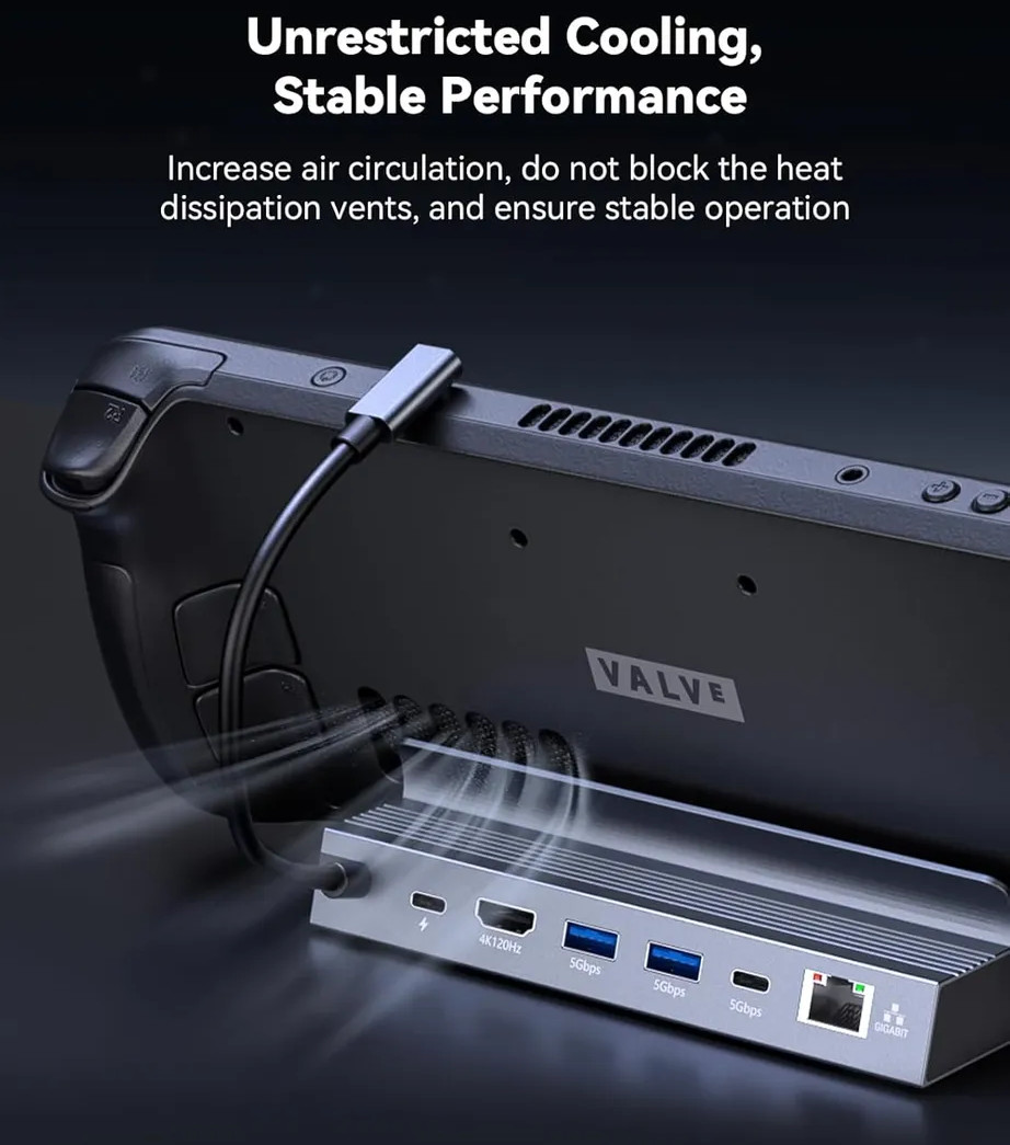 Enclosures-Docking-Steam-Deck-Dock-USB-C-Docking-Station-for-Steam-Deck-OLED-Lenovo-Legion-Go-MSI-Claw-6-in-1-USB-C-Hub-with-HDMI-2-1-4K-120Hz-1000Mbps-Ethernet-100w-22