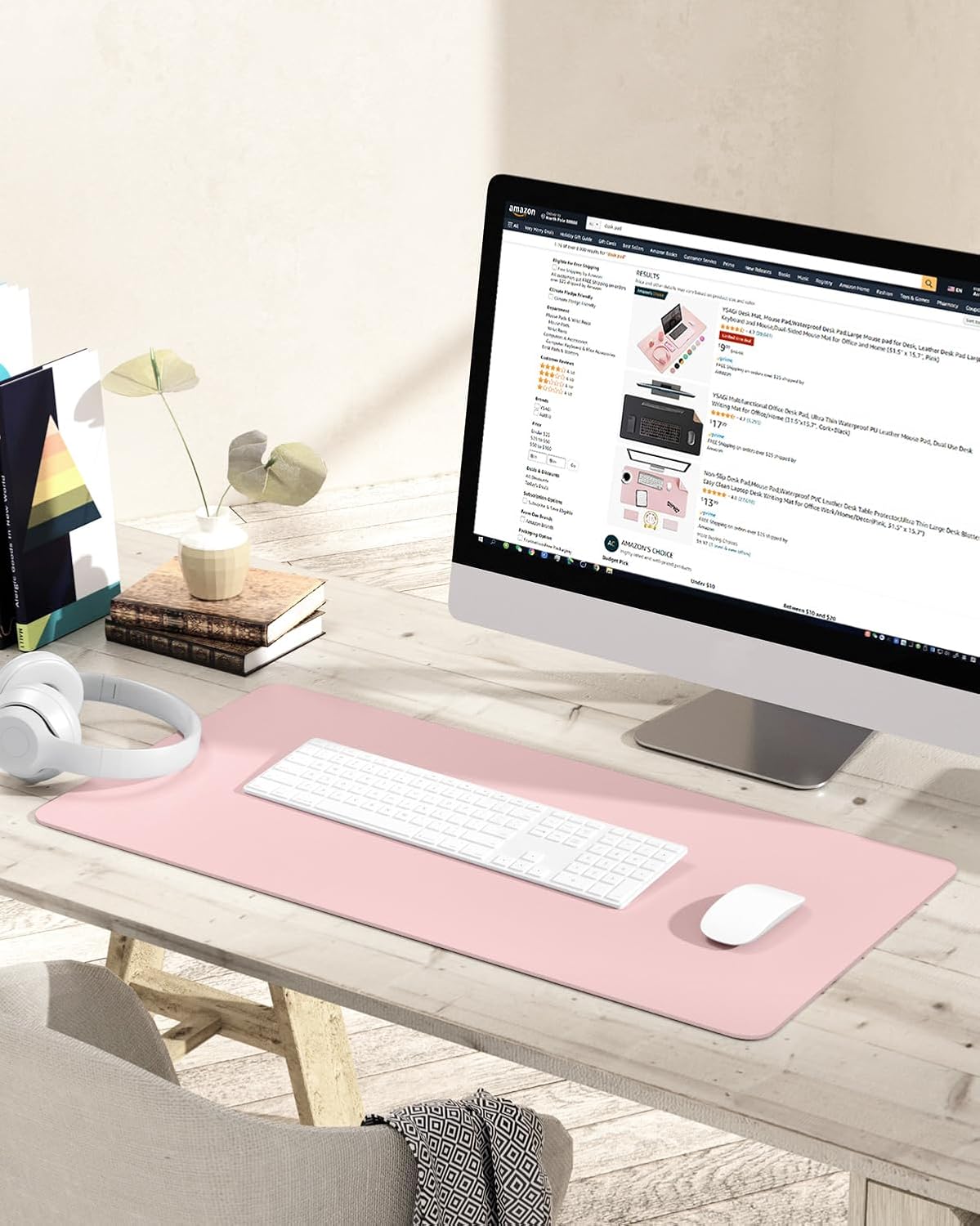 Mouse-Pads-Large-Desk-Pad-for-Keyboard-and-Mouse-Waterproof-Office-Desk-Mat-with-Non-Slip-Suede-Base-900x400x3mm-Pink-4