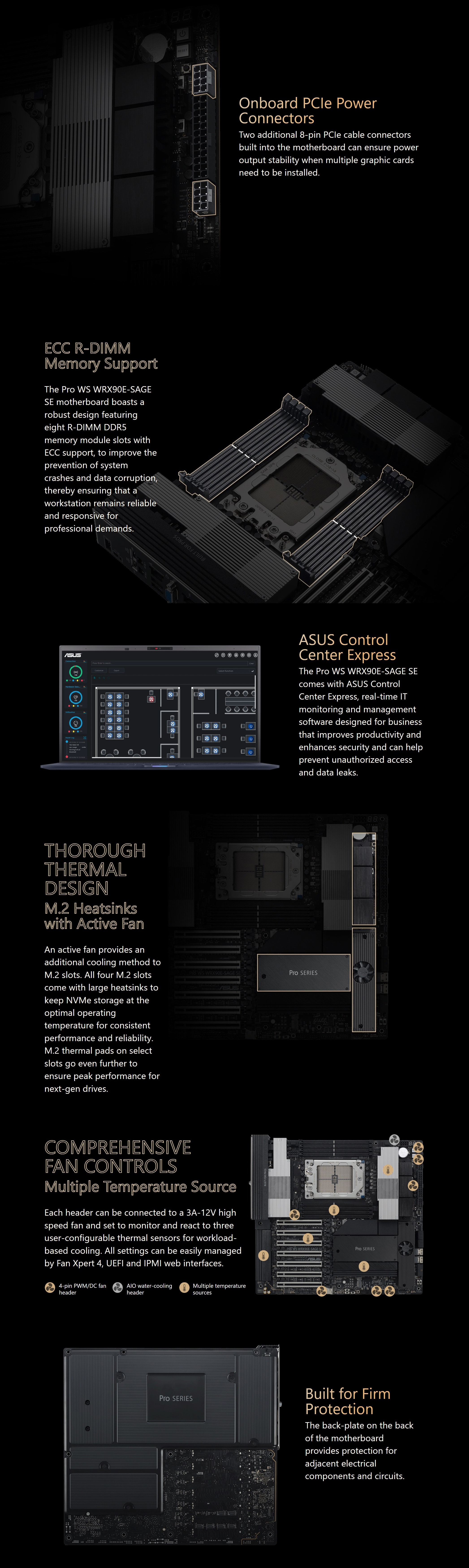 Other-Motherboards-Asus-Pro-WS-WRX90E-Sage-SE-sTR5-EED-WorkStation-Motherboard-PRO-WS-WRX90E-SAGE-SE-3
