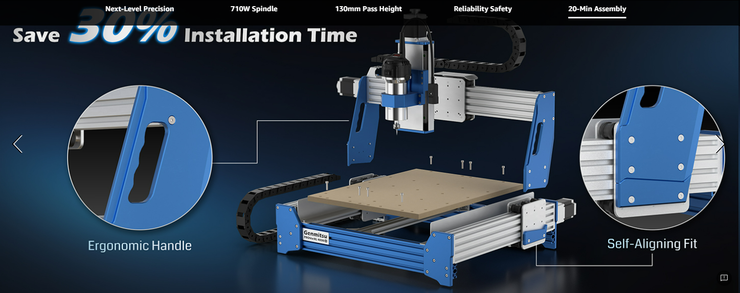 Laser-Engravers-Genmitsu-PROVerXL-4030S-CNC-Router-Machine-3-Axis-CNC-Milling-Machine-Working-Area-400-x-300-x-120mm-7