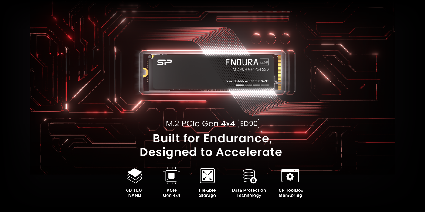 SSD-Hard-Drives-SP-Silicon-Power-Endura-ED90-2TB-TLC-3D-NAND-with-SLC-Cache-NVMe-M-2-SSD-PCIe-Gen4x4-Internal-Solid-State-Drive-Up-to-5000MB-s-SP02KGBP44ED9005-4 SSD-Hard-Drives-SP-Silicon-Power-Endura-ED90-2TB-TLC-3D-NAND-with-SLC-Cache-NVMe-M-2-SSD-PCIe-Gen4x4-Internal-Solid-State-Drive-Up-to-5000MB-s-SP02KGBP44ED9005-4