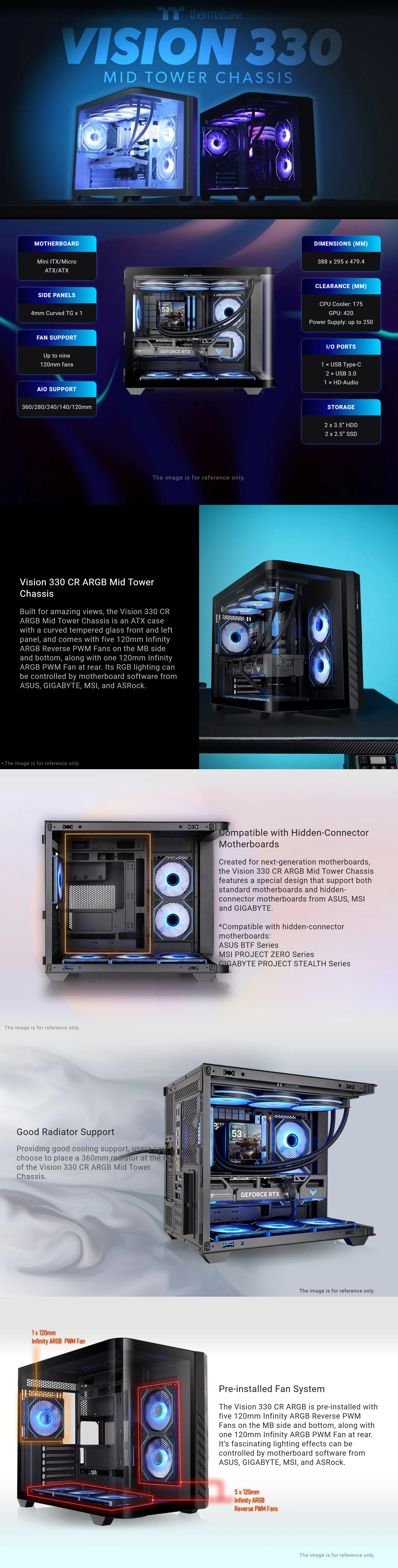 Thermaltake-Cases-Thermaltake-Vision-330-CR-ARGB-Mid-Tower-ATX-Case-Black-CA-11V-00M1WN-00-1 Thermaltake-Cases-Thermaltake-Vision-330-CR-ARGB-Mid-Tower-ATX-Case-Black-CA-11V-00M1WN-00-1