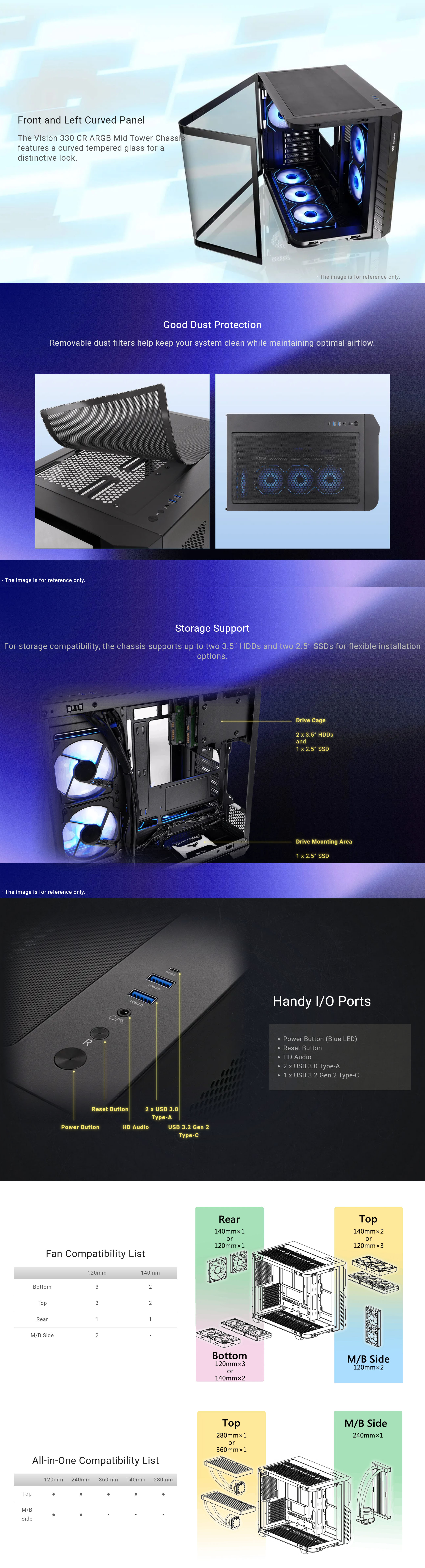 Thermaltake-Cases-Thermaltake-Vision-330-CR-ARGB-Mid-Tower-ATX-Case-Black-CA-11V-00M1WN-00-2 Thermaltake-Cases-Thermaltake-Vision-330-CR-ARGB-Mid-Tower-ATX-Case-Black-CA-11V-00M1WN-00-2