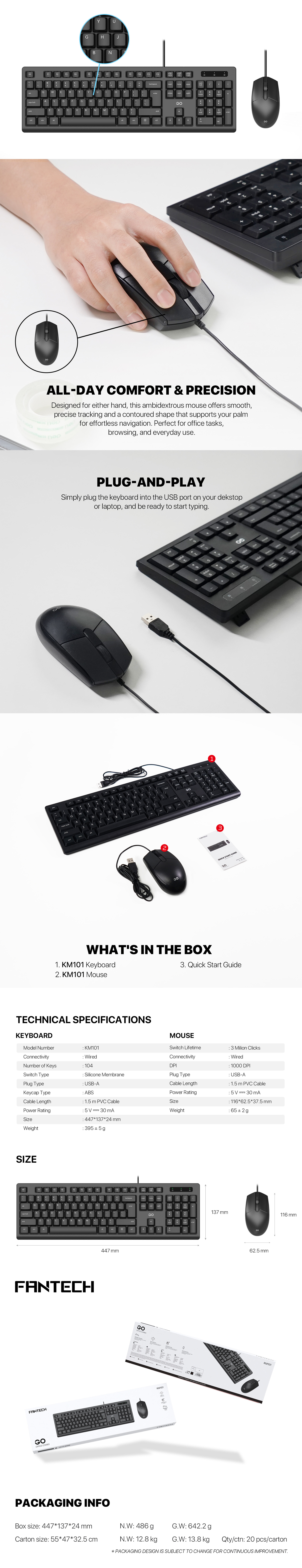 Keyboards-Fantech-GO-KM101-Full-Office-Silent-Wired-Keyboard-and-Mouse-Combo-Black-KBFTKM101-2