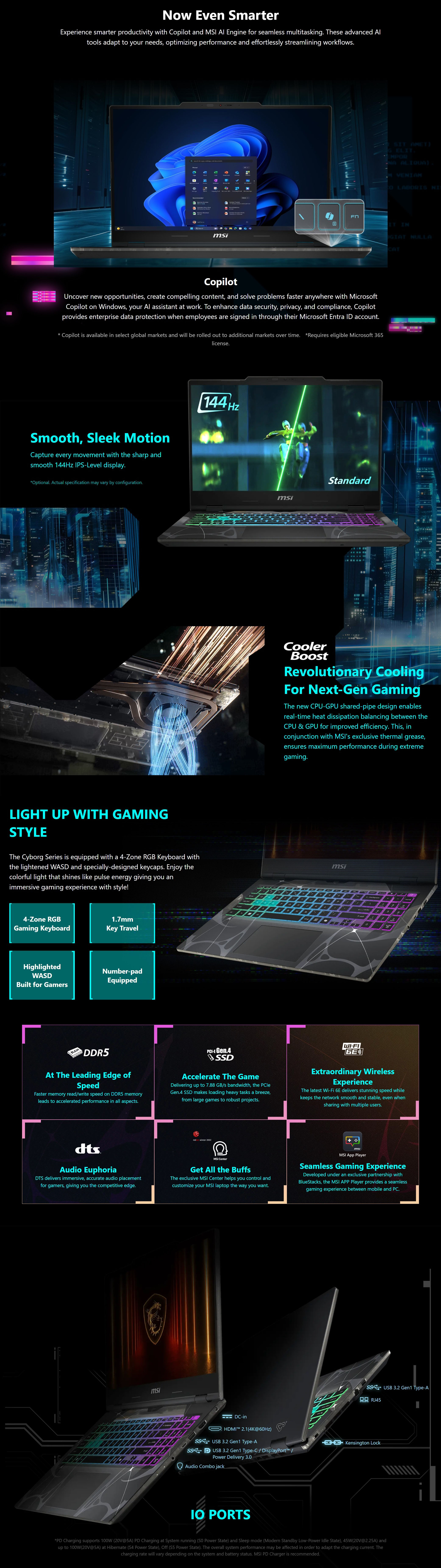 MSI-Laptops-MSI-Cyborg-A15-AI-15-6in-FHD-144Hz-AMD-Ryzen-5-240-RTX-5050-512GB-SSD-16GB-RAM-W11H-Gaming-Laptop-Cyborg-A15-AI-B2HWEKG-042AU-3