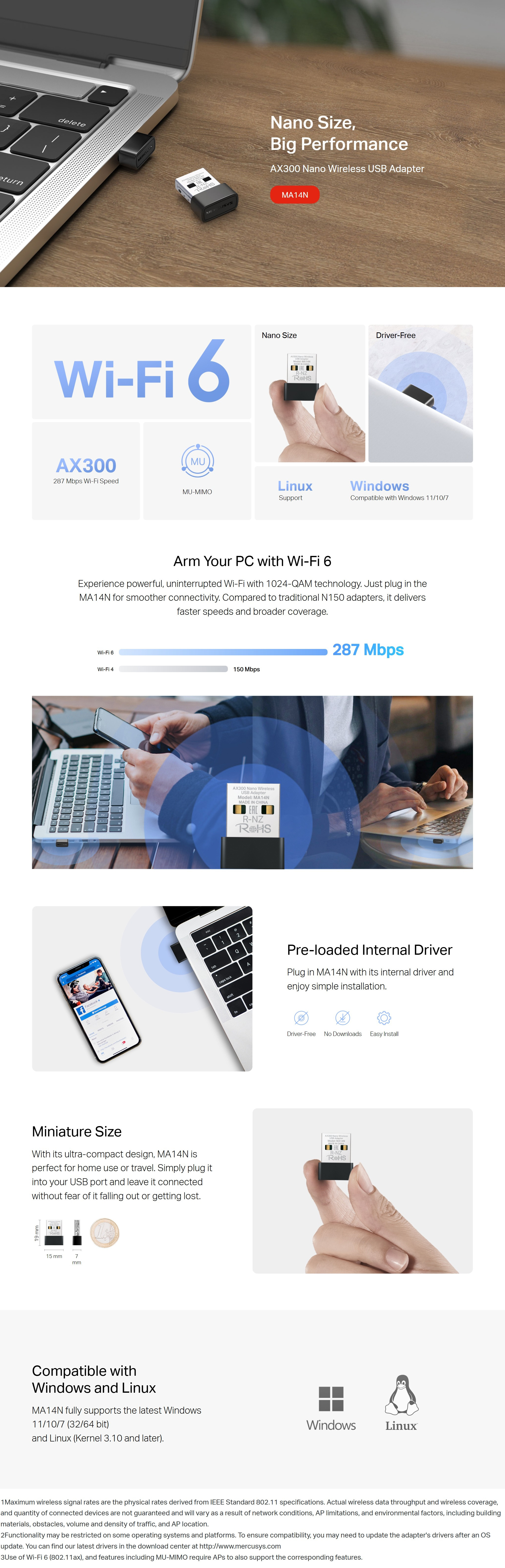 Wireless-USB-Adapters-Mercusys-AX300-Nano-Wireless-USB-Adapter-MA14N-1 Wireless-USB-Adapters-Mercusys-AX300-Nano-Wireless-USB-Adapter-MA14N-1