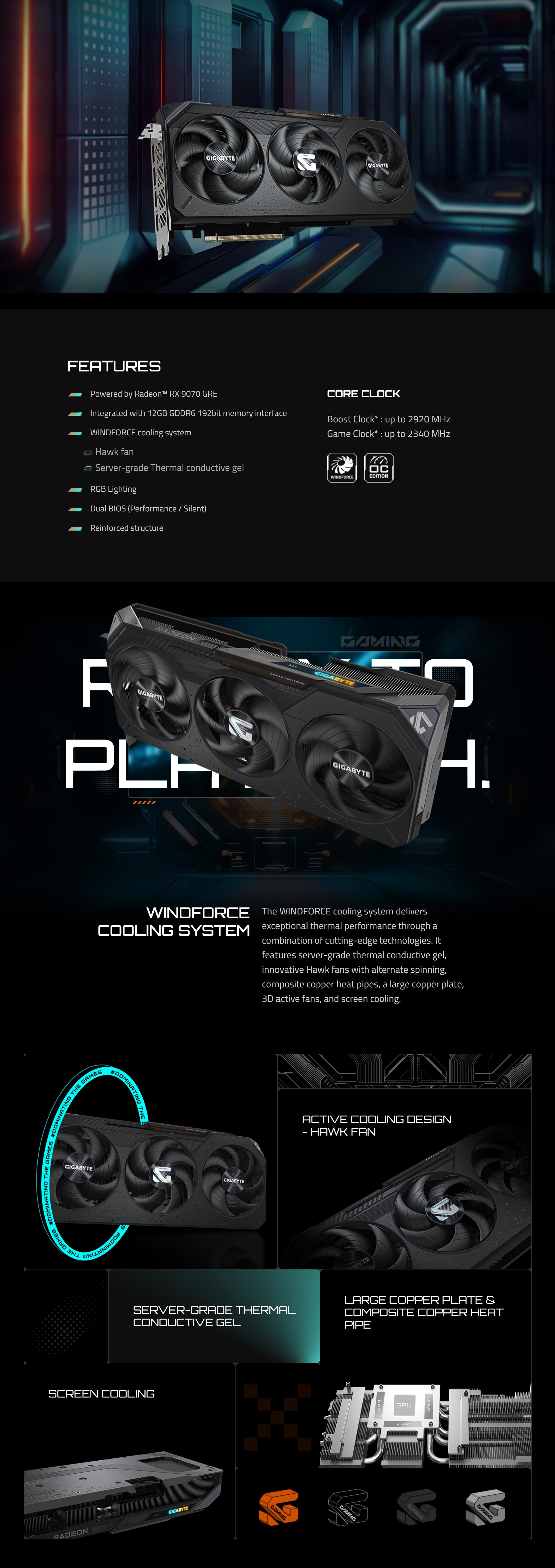 Gigabyte-Radeon-RX-9070-GRE-Gaming-OC-12G-Graphics-Card-GV-R907GREGAMING-OC-12GD-1 Gigabyte-Radeon-RX-9070-GRE-Gaming-OC-12G-Graphics-Card-GV-R907GREGAMING-OC-12GD-1