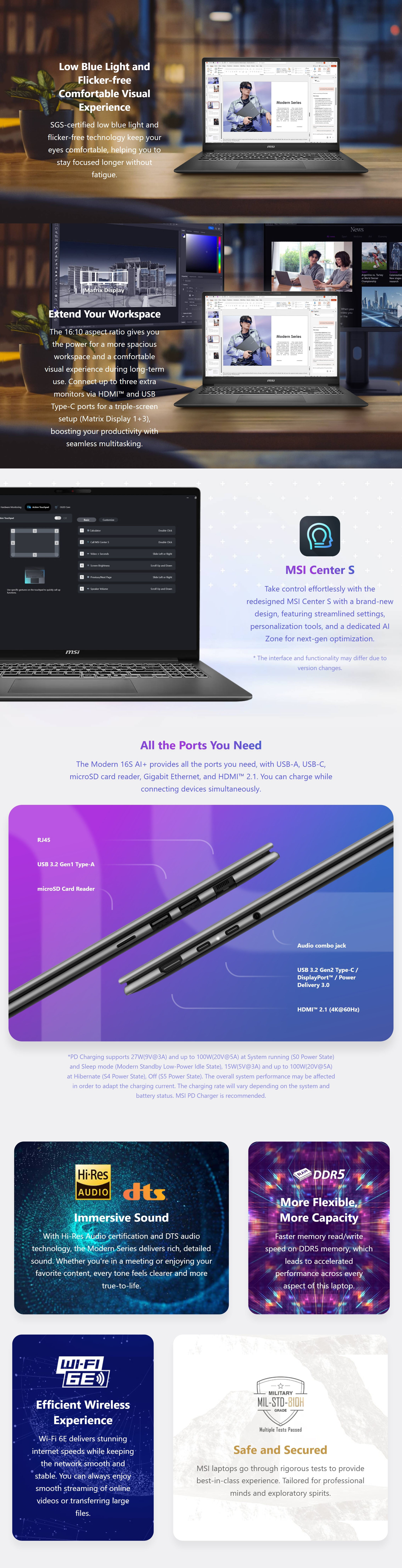 MSI-Laptops-MSI-Modern-16S-AI-16in-FHD-OLED-Intel-Ultra-7-355-512GB-SSD-16GB-RAM-W11H-Laptop-Platinum-Grey-MODERN-16S-AI-G3MG-014AU-8