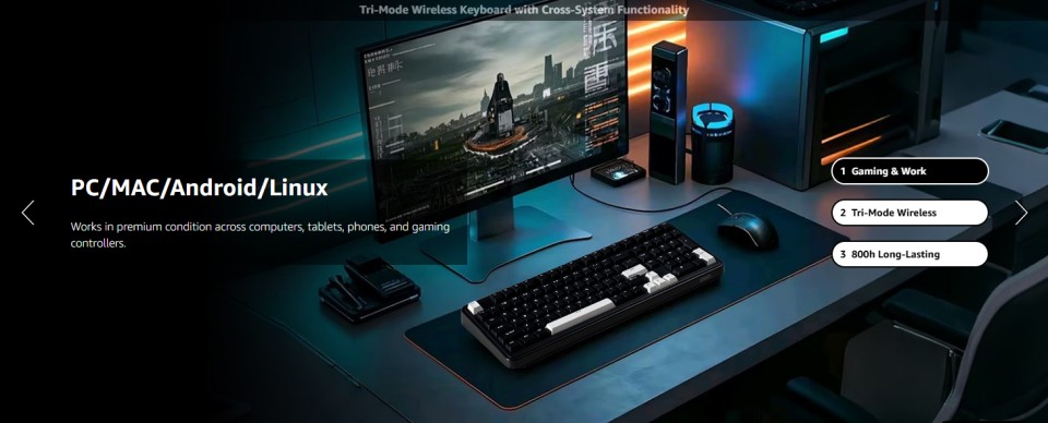 Gaming-Keyboards-EPOMAKER-TH99-Tri-Mode-Wireless-Mechanical-Keyboard-Hot-Swappable-Custom-Keyboard-for-PC-Mac-Office-Gaming-Black-Creamy-Jade-12
