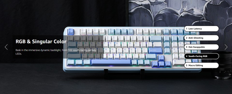 Gaming-Keyboards-EPOMAKER-TH99-Tri-Mode-Wireless-Mechanical-Keyboard-Hot-Swappable-Custom-Keyboard-for-PC-Mac-Office-Gaming-White-Blue-Creamy-Jade-11