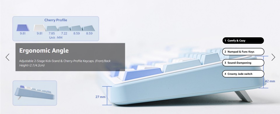 Gaming-Keyboards-EPOMAKER-TH99-Tri-Mode-Wireless-Mechanical-Keyboard-Hot-Swappable-Custom-Keyboard-for-PC-Mac-Office-Gaming-White-Blue-Creamy-Jade-13