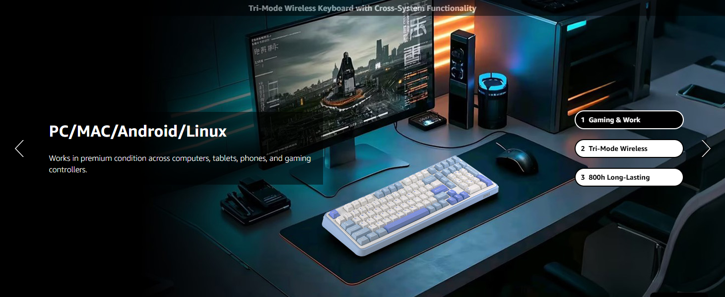 Gaming-Keyboards-EPOMAKER-TH99-Tri-Mode-Wireless-Mechanical-Keyboard-Hot-Swappable-Custom-Keyboard-for-PC-Mac-Office-Gaming-White-Blue-Creamy-Jade-6