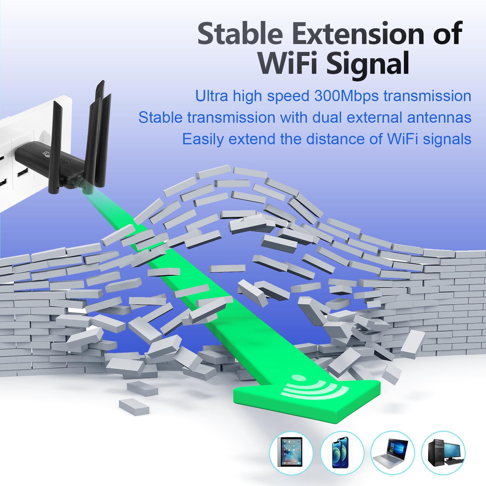 Wifi-Range-Extenders-300Mbps-USB-WiFi-Range-Extender-White-Wireless-Signal-Booster-Repeater-Home-Network-Amplifier-New-Model-6 Wifi-Range-Extenders-300Mbps-USB-WiFi-Range-Extender-White-Wireless-Signal-Booster-Repeater-Home-Network-Amplifier-New-Model-6