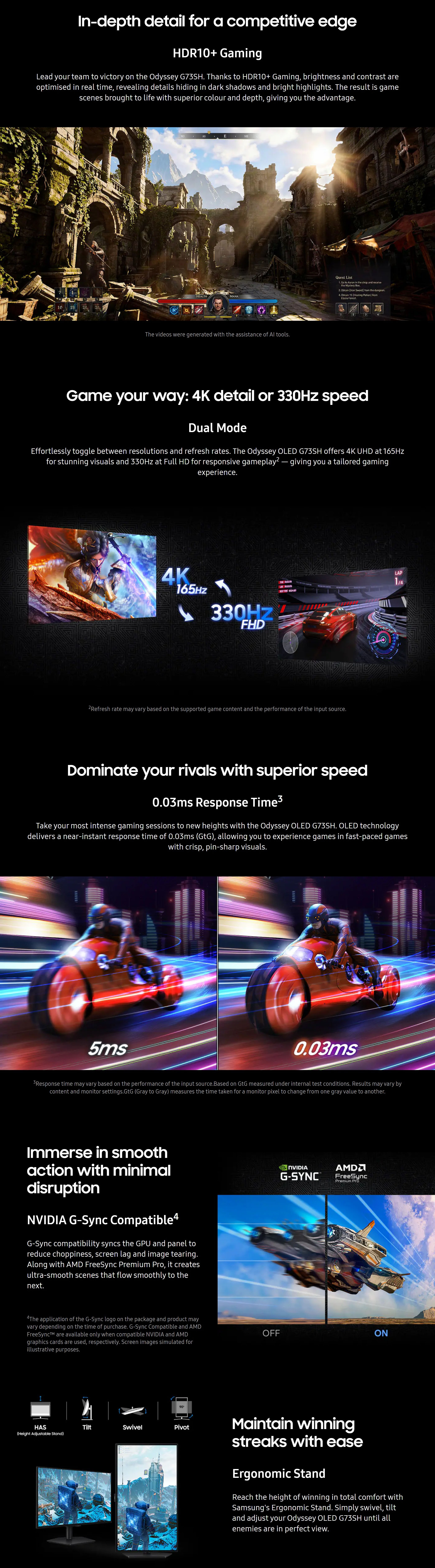 Monitors-Samsung-Odyssey-G7-G73SH-32in-4K-165Hz-FHD-330Hz-OLED-Gaming-Monitor-LS32HG732SEXXY-3