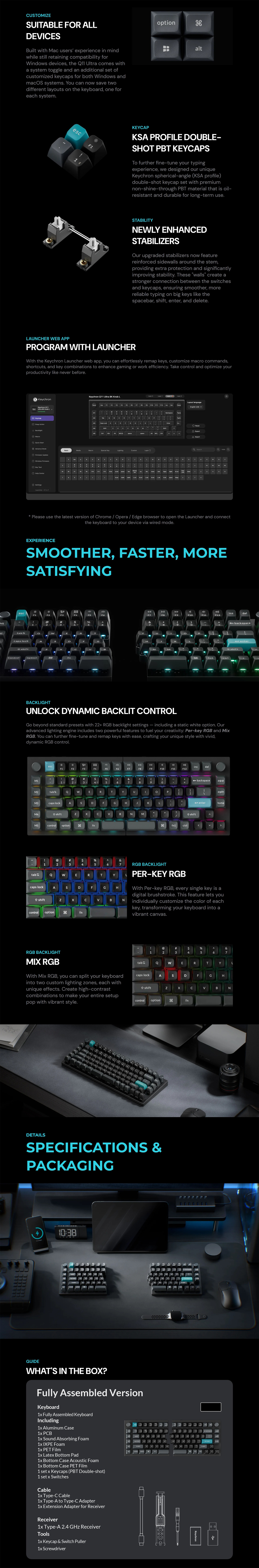Keyboards-Keychron-Q11-Ultra-8K-Wireless-Custom-Black-Mechanical-Keyboard-Keychron-Silk-POM-Brown-Switch-KBKCQ11UM3-3