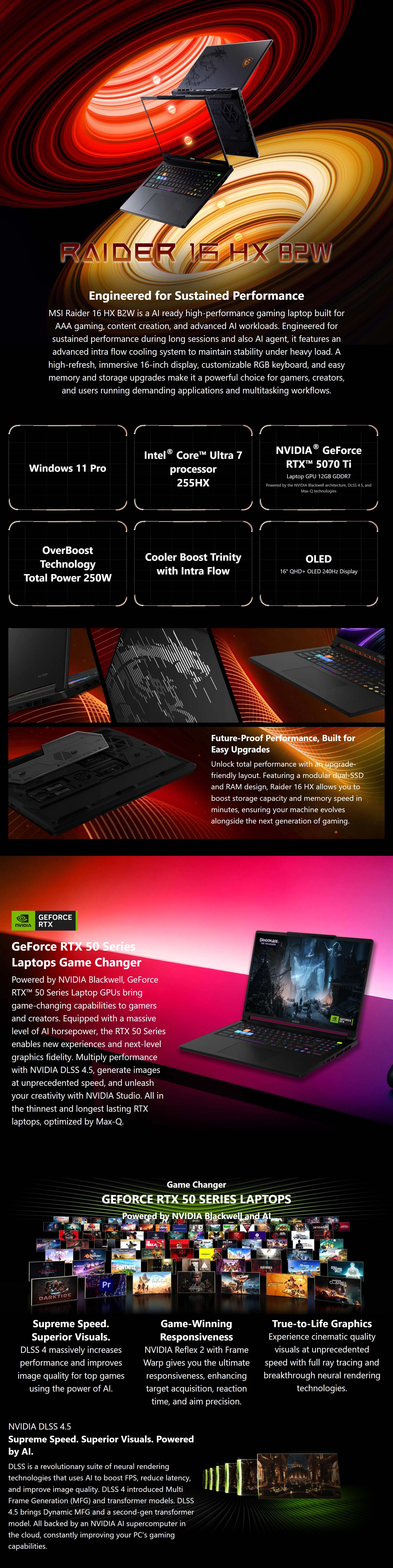 MSI-Laptops-MSI-Raider-16-HX-16in-QHD-Intel-Ultra-7-255HX-RTX-5070-Ti-1TB-SSD-16GB-RAM-W11P-Gaming-Laptop-Core-Black-Raider-16-HX-B2WH-254AU-1