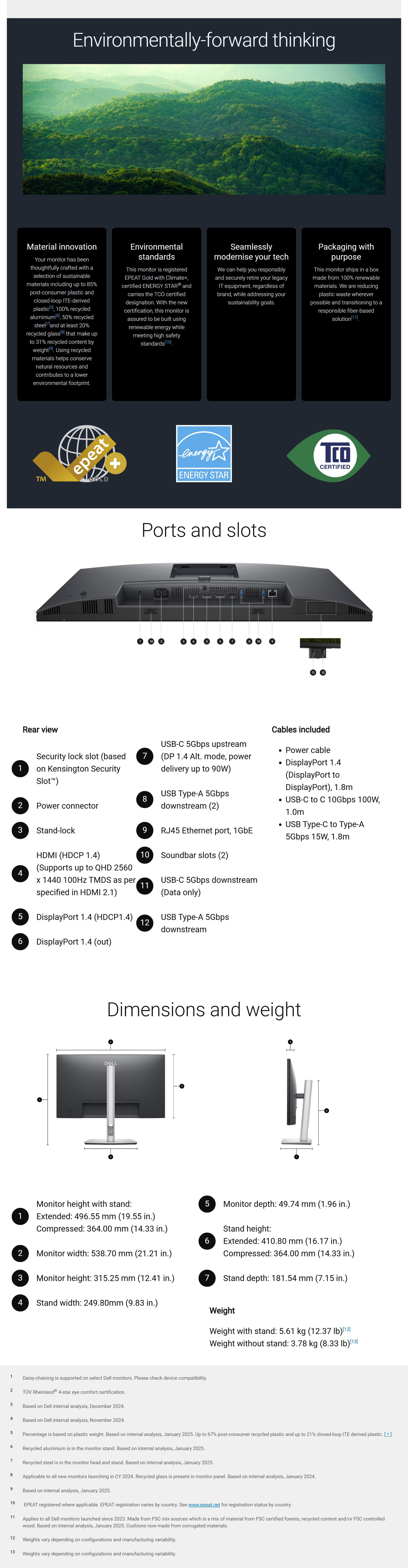 Monitors-Dell-Pro-24-Plus-23-8in-QHD-100Hz-IPS-Monitor-P2425DE-2