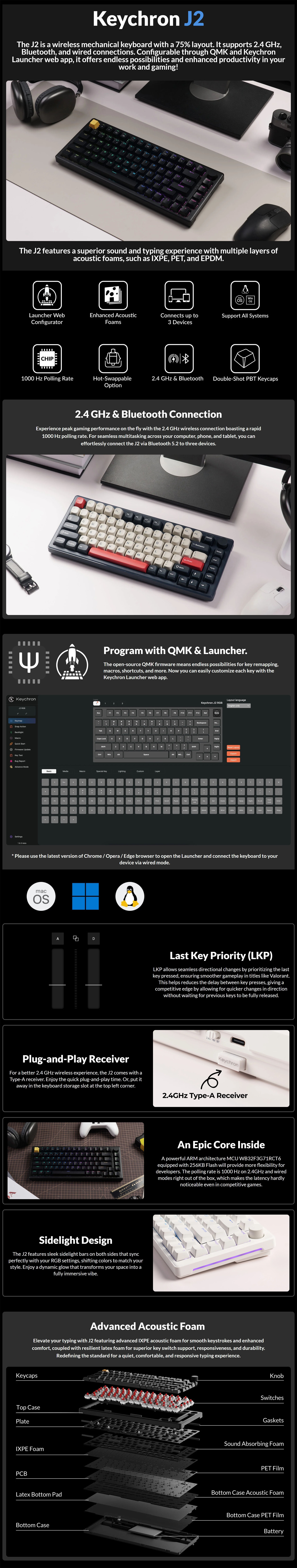 Keyboards-Keychron-J2-QMK-Wireless-Mechanical-Keyboard-KBKCJ2H1A-1 Keyboards-Keychron-J2-QMK-Wireless-Mechanical-Keyboard-KBKCJ2H1A-1