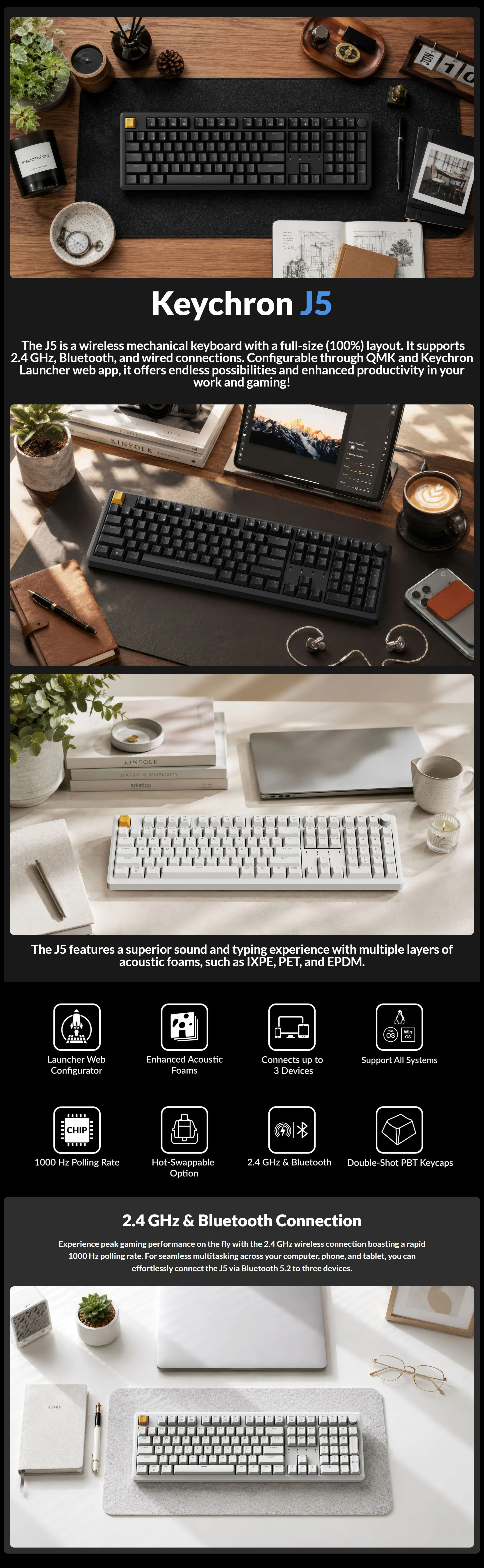 Keyboards-Keychron-J5-QMK-RGB-Wireless-Mechanical-Keyboard-Banana-Switch-KBKCJ5H4T-1 Keyboards-Keychron-J5-QMK-RGB-Wireless-Mechanical-Keyboard-Banana-Switch-KBKCJ5H4T-1