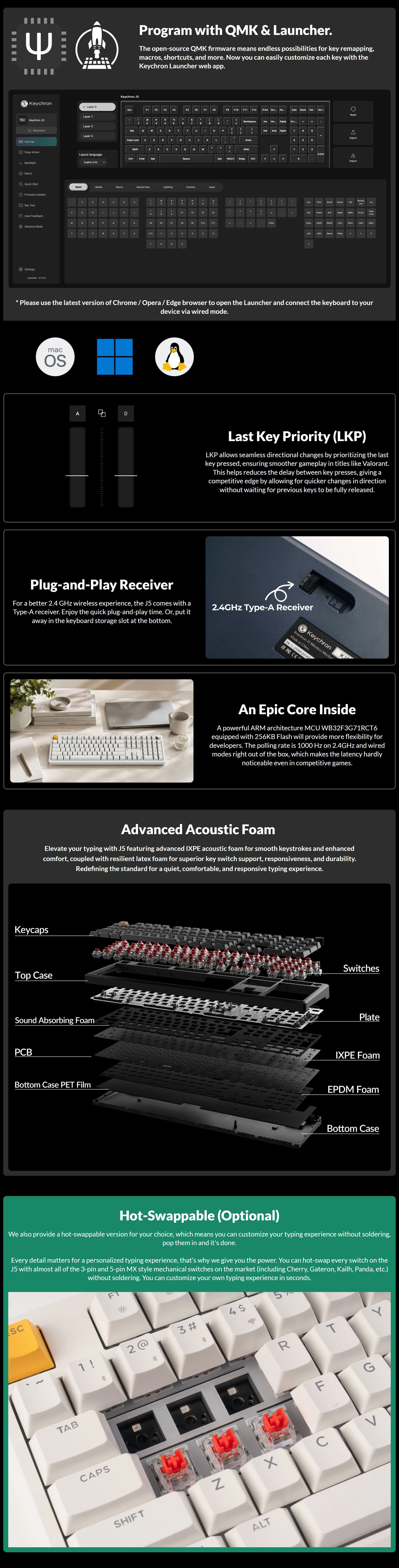 Keyboards-Keychron-J5-QMK-RGB-Wireless-Mechanical-Keyboard-White-Banana-Switch-KBKCJ5Q4T-2