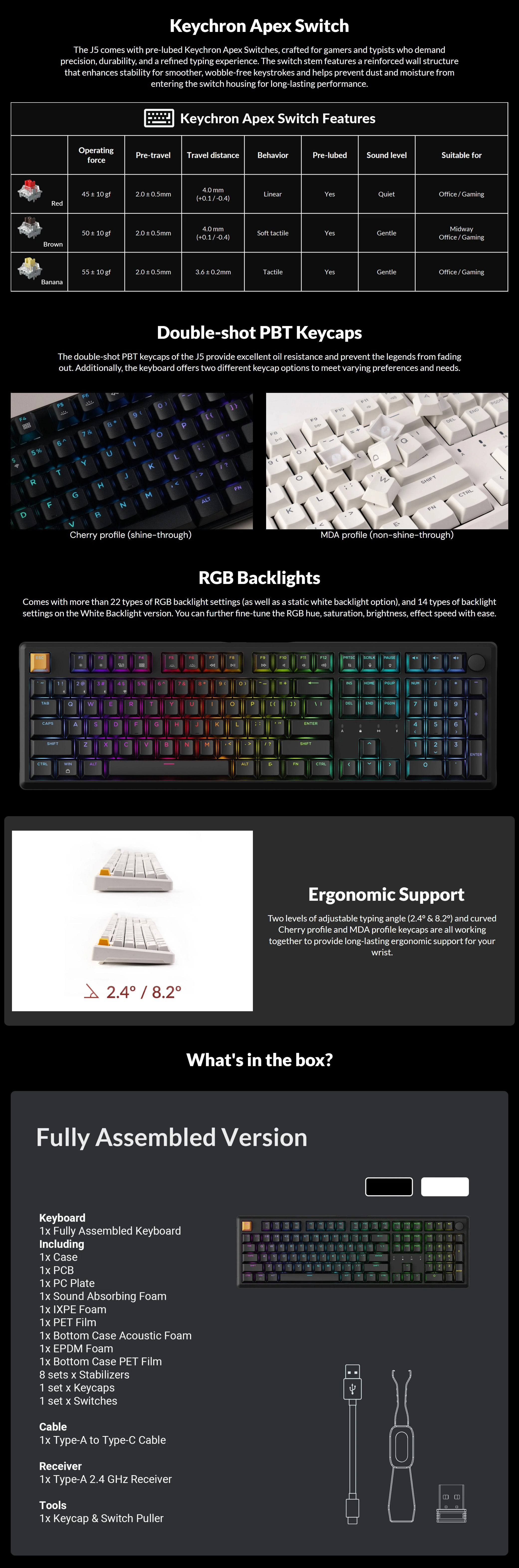 Keyboards-Keychron-J5-QMK-RGB-Wireless-Mechanical-Keyboard-White-Banana-Switch-KBKCJ5Q4T-3