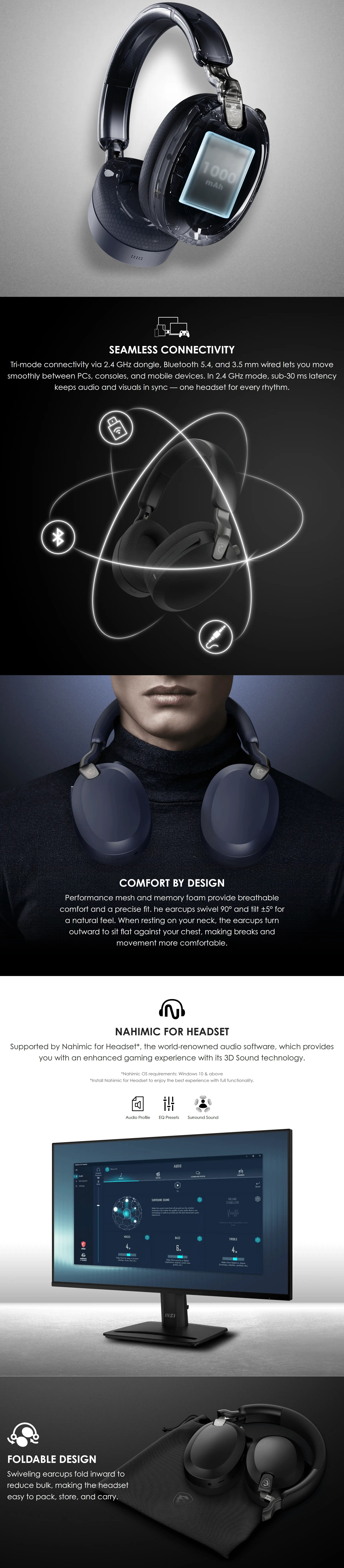Headphones-MSI-Maestro-500-Wireless-Gaming-Headset-Black-MAESTRO-500-WIRELESS-BLACK-2 Headphones-MSI-Maestro-500-Wireless-Gaming-Headset-Black-MAESTRO-500-WIRELESS-BLACK-2