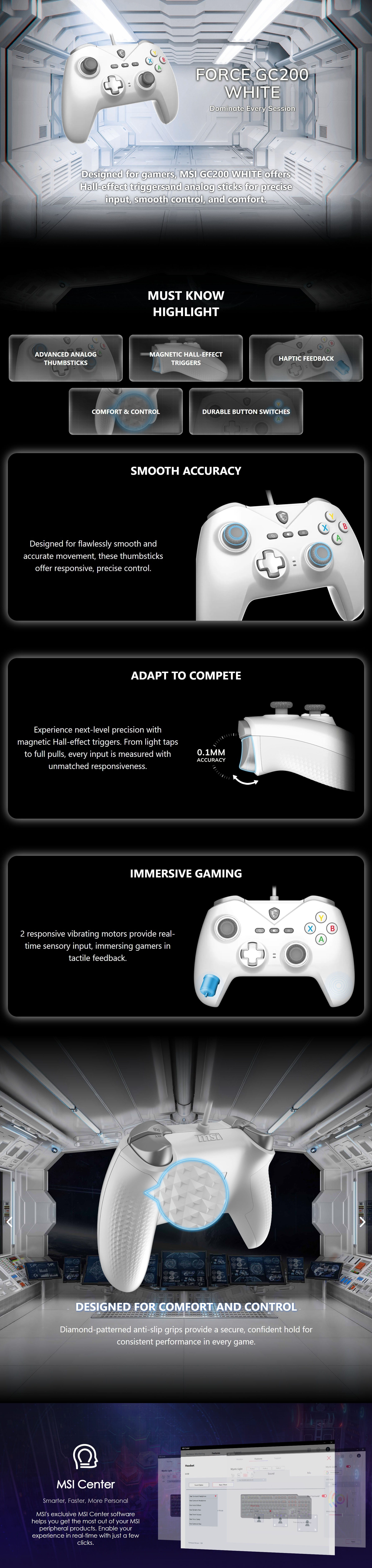 Gaming-Controllers-MSI-Force-GC200-Gaming-Controller-White-FORCE-GC200-WHITE-1 Gaming-Controllers-MSI-Force-GC200-Gaming-Controller-White-FORCE-GC200-WHITE-1