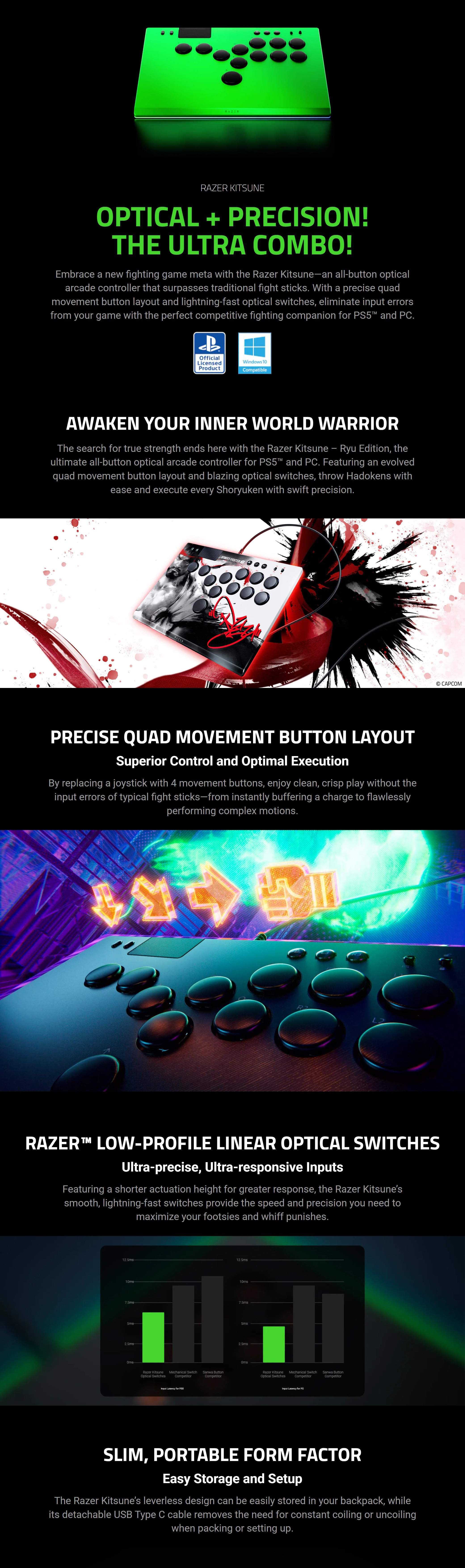 Controllers-Razer-Kitsune-All-Button-Optical-Arcade-Controller-for-PS5-and-PC-Ryu-Edition-RZ06-05020700-1 Controllers-Razer-Kitsune-All-Button-Optical-Arcade-Controller-for-PS5-and-PC-Ryu-Edition-RZ06-05020700-1
