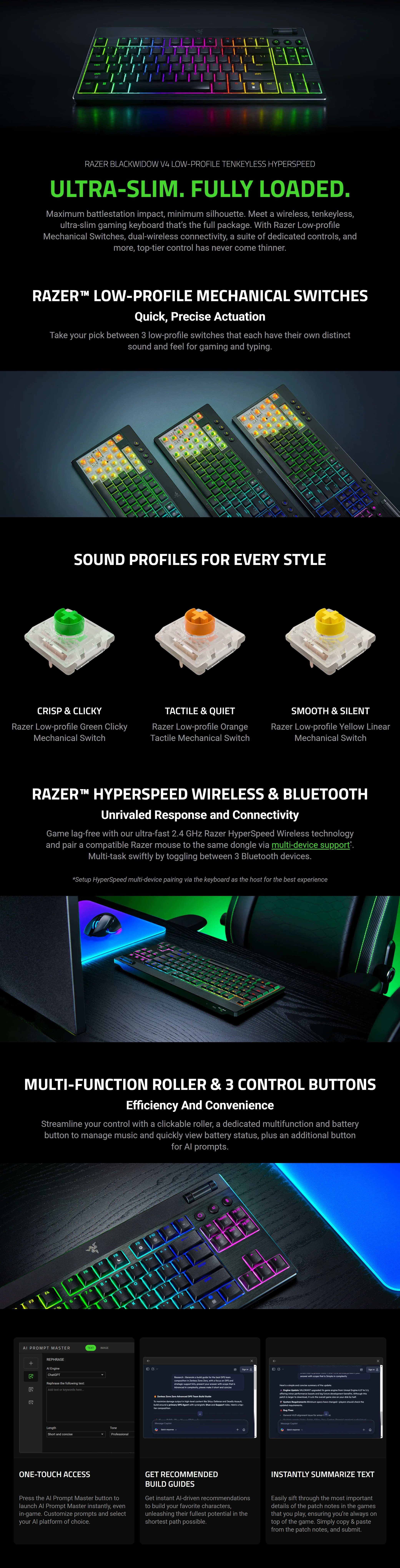 Gaming-Keyboards-Razer-BlackWidow-V4-TKL-HyperSpeed-Wireless-Low-profile-Mechanical-Gaming-Keyboard-Yellow-Linear-Switch-RZ03-05450100-1 Gaming-Keyboards-Razer-BlackWidow-V4-TKL-HyperSpeed-Wireless-Low-profile-Mechanical-Gaming-Keyboard-Yellow-Linear-Switch-RZ03-05450100-1