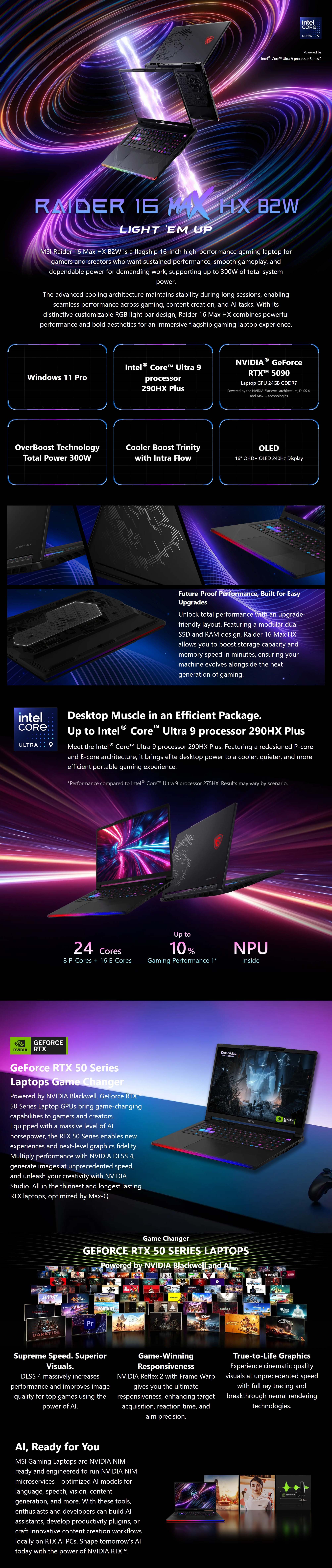 MSI-Laptops-MSI-Raider-16-Max-HX-B2WJ-16in-QHD-OLED-Ultra-9-290HX-Plus-RTX-5090-2TB-SSD-32GB-RAM-W11P-Gaming-Laptop-Raider-16-Max-HX-B2WJ-013AU-1