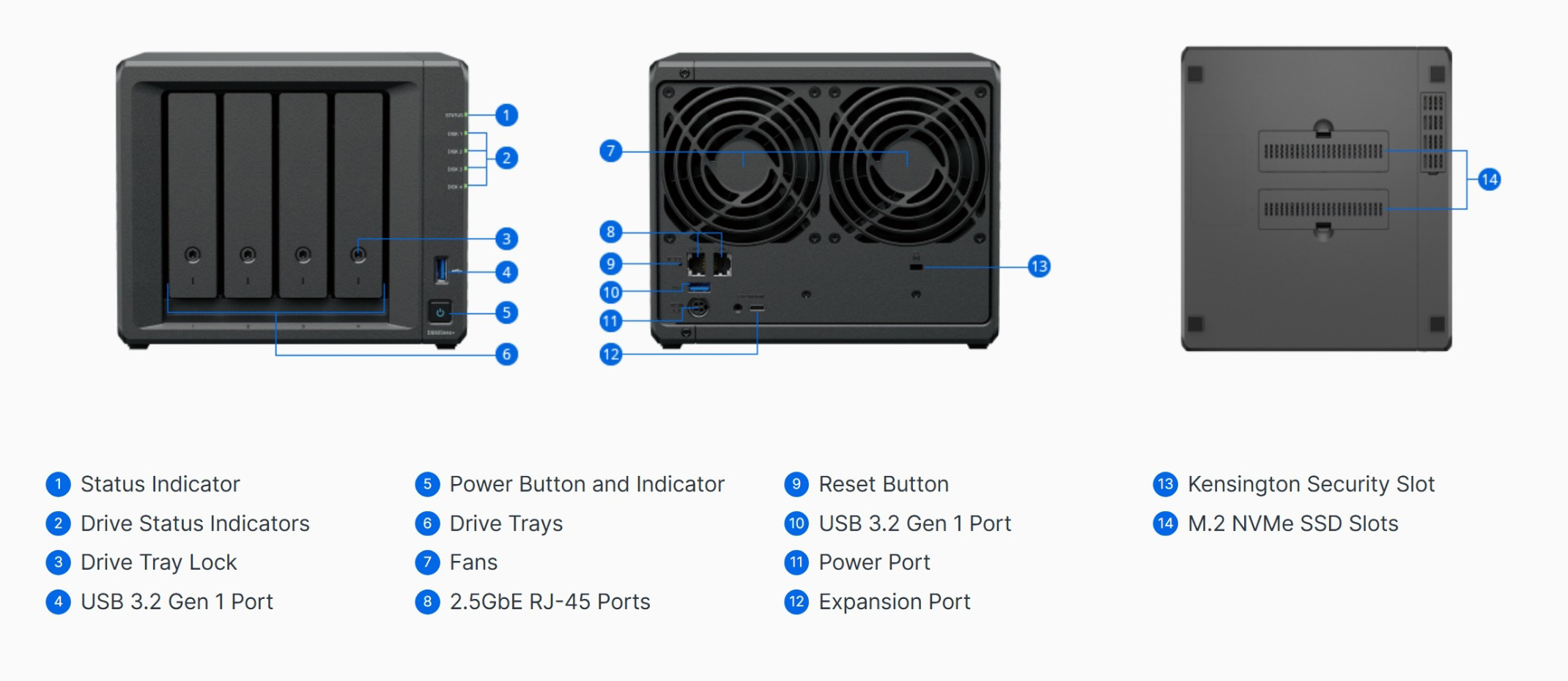 NAS-Network-Storage-Synology-4-Bay-DiskStation-DS925neo-AMD-Ryzen-V1500B-4GB-DDR4-Non-ECC-SODIMM-RAM-2-2GHz-NAS-DS925NEO-8