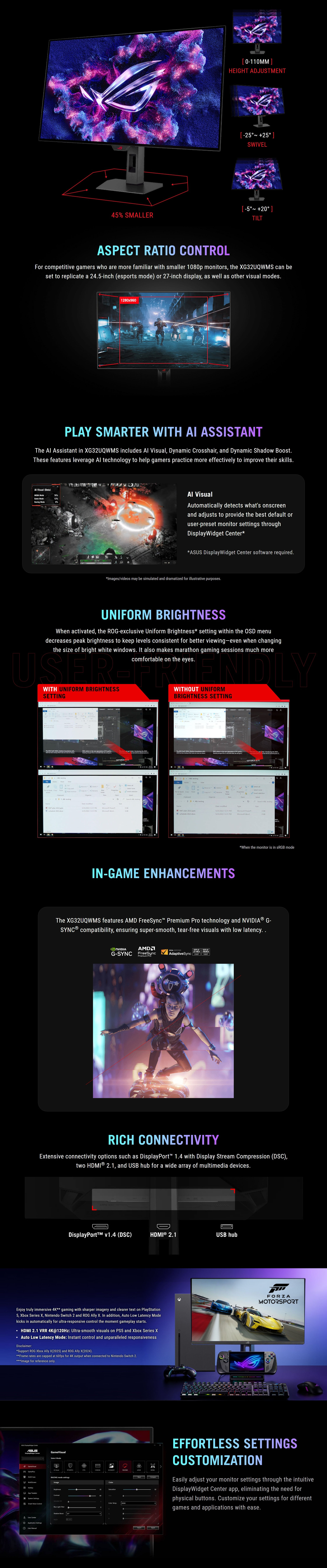 Monitors-Asus-ROG-Strixc-31-5in-4K-WOLED-Dual-240Hz-UHD-450Hz-FHD-Gaming-Monior-XG32UQWMS-3 Monitors-Asus-ROG-Strixc-31-5in-4K-WOLED-Dual-240Hz-UHD-450Hz-FHD-Gaming-Monior-XG32UQWMS-3