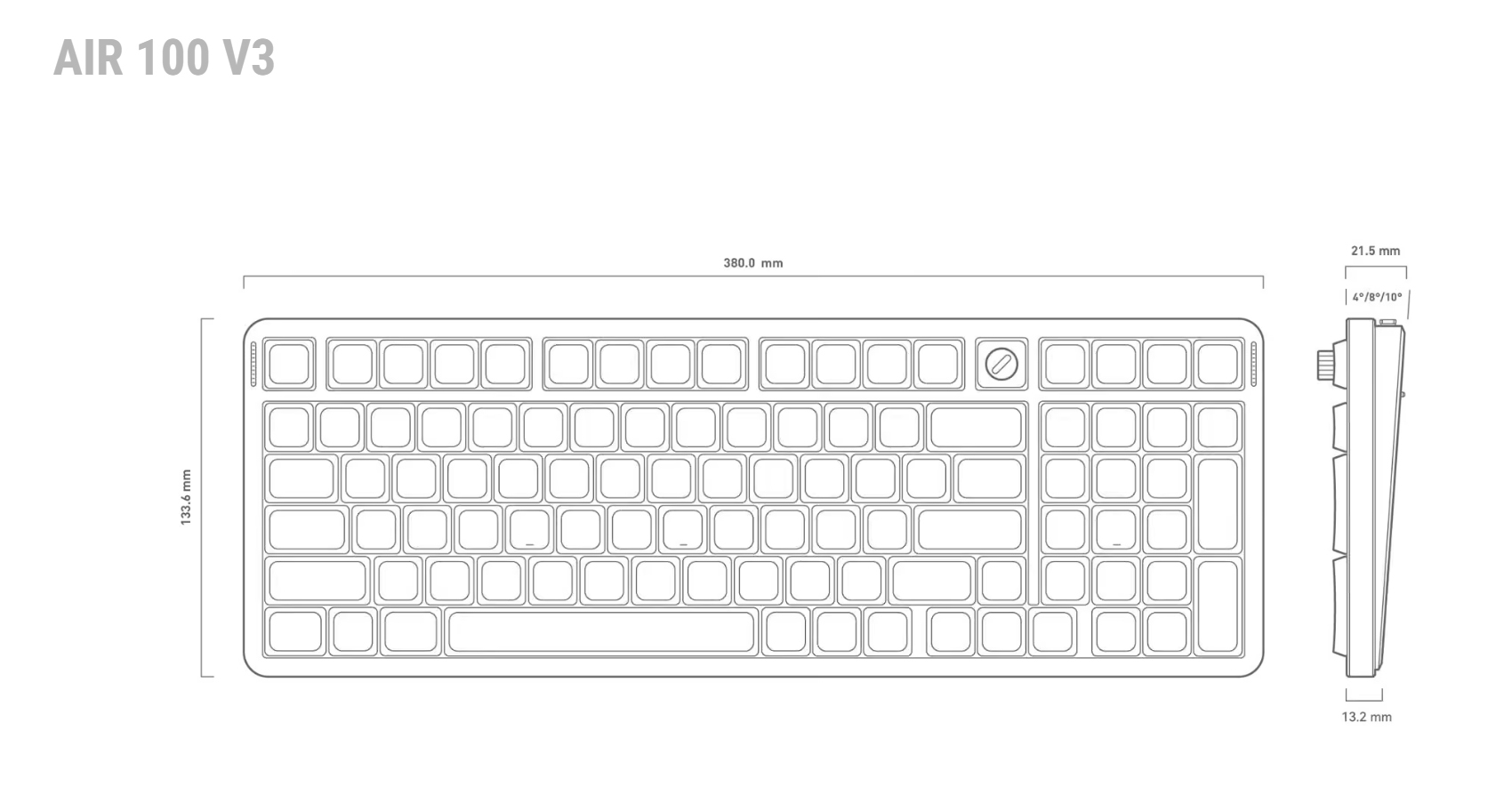 Keyboards-NuPhy-Air100-V3-Wireless-Low-profile-Mechanical-Keyboard-Nova-White-Blush-Nano-Switch-KBNPAIR100V3WHBH-1 Keyboards-NuPhy-Air100-V3-Wireless-Low-profile-Mechanical-Keyboard-Nova-White-Blush-Nano-Switch-KBNPAIR100V3WHBH-1