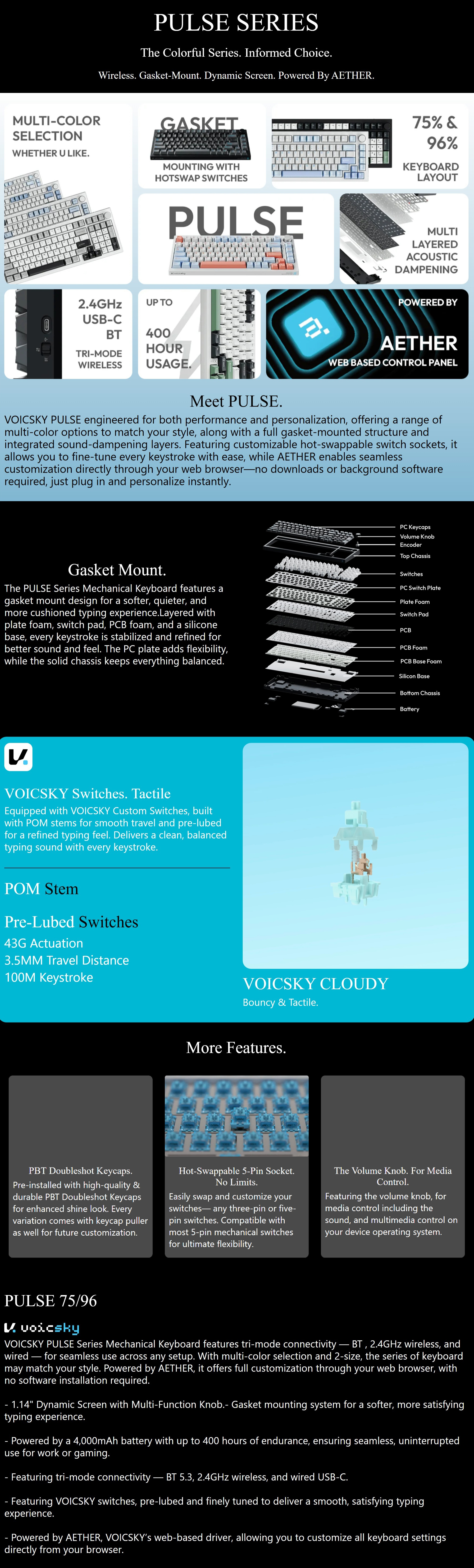 Keyboards-VOICSKY-Pulse-96-Wireless-Mechanical-Keyboard-Azure-Cloudy-Tactile-Switch-KBPULSE96AAECY-1 Keyboards-VOICSKY-Pulse-96-Wireless-Mechanical-Keyboard-Azure-Cloudy-Tactile-Switch-KBPULSE96AAECY-1