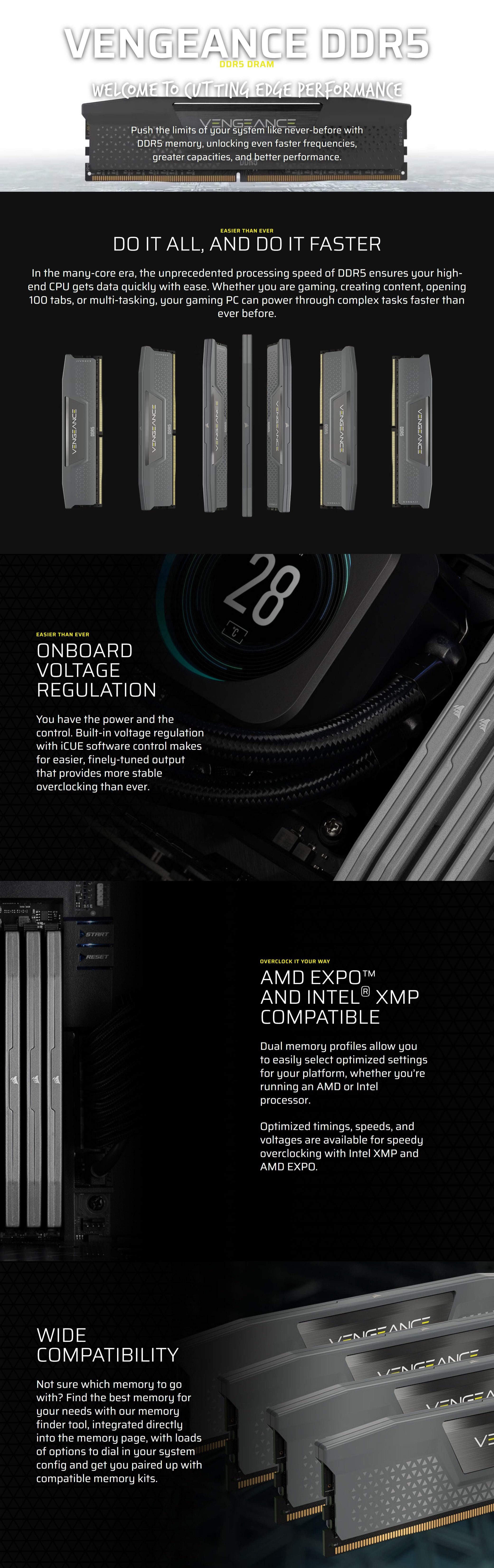 DDR5-RAM-Corsair-64GB-2x32GB-Vengeance-CMK64GX5M2D5600Z40-CL40-5600MT-s-DDR5-DRAM-Grey-1 DDR5-RAM-Corsair-64GB-2x32GB-Vengeance-CMK64GX5M2D5600Z40-CL40-5600MT-s-DDR5-DRAM-Grey-1