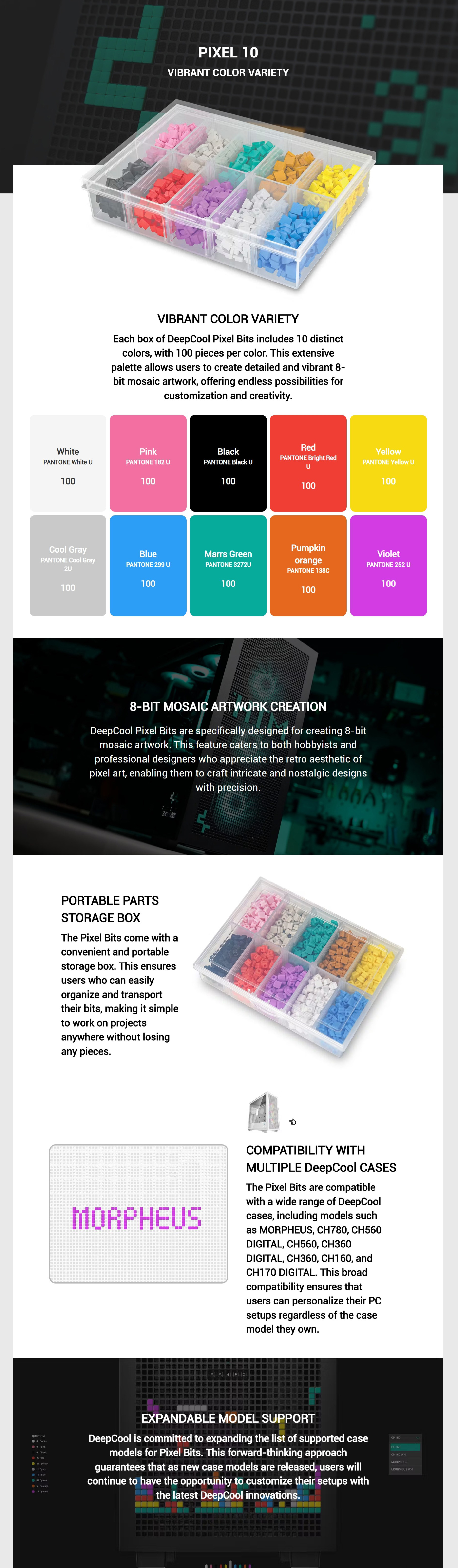 Case-Accessories-DeepCool-PIXEL-10-Decorative-Case-Bits-R-PIXEL-10COLORS-G-1-1 Case-Accessories-DeepCool-PIXEL-10-Decorative-Case-Bits-R-PIXEL-10COLORS-G-1-1