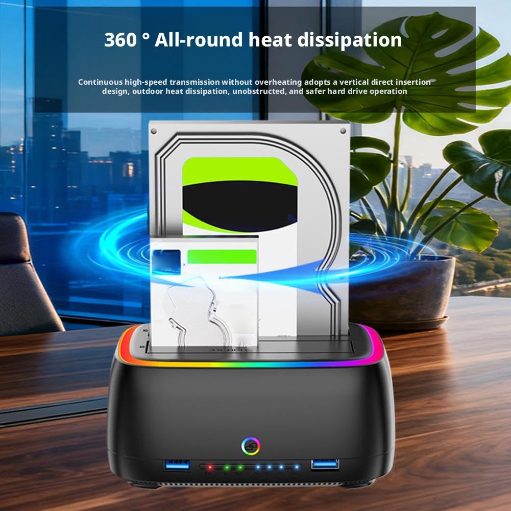 Enclosures-Docking-Dual-Bay-SATA-Hard-Drive-Clone-Docking-Station-USB-C-5Gbps-Offline-Clone-RGB-Lighting-for-2-5-3-5-HDD-SSD-Compatible-with-Windows-Mac-Augearix-18