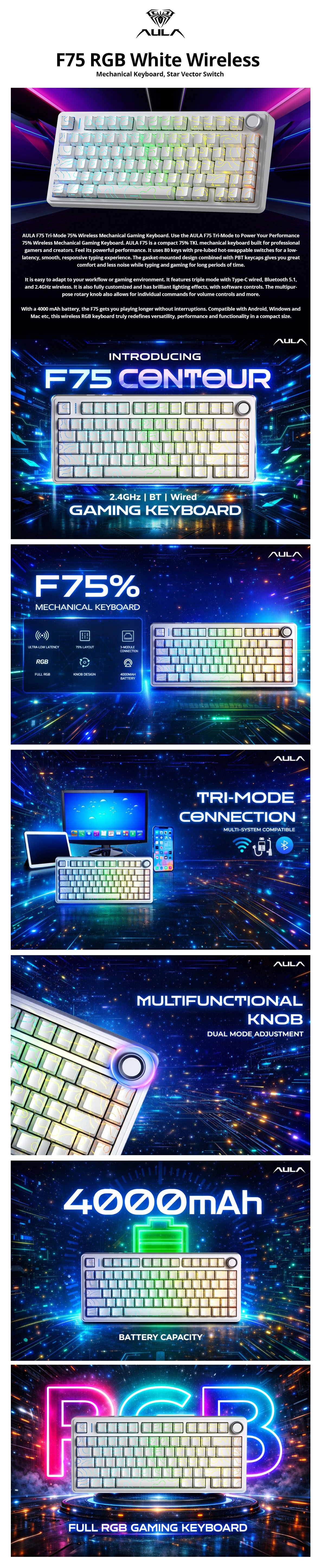 Keyboards-AULA-F75-Wireless-Tri-Mode-Gasket-Mechanical-Keyboard-White-Contour-Keycaps-AULA-F75-WC-S-1 Keyboards-AULA-F75-Wireless-Tri-Mode-Gasket-Mechanical-Keyboard-White-Contour-Keycaps-AULA-F75-WC-S-1