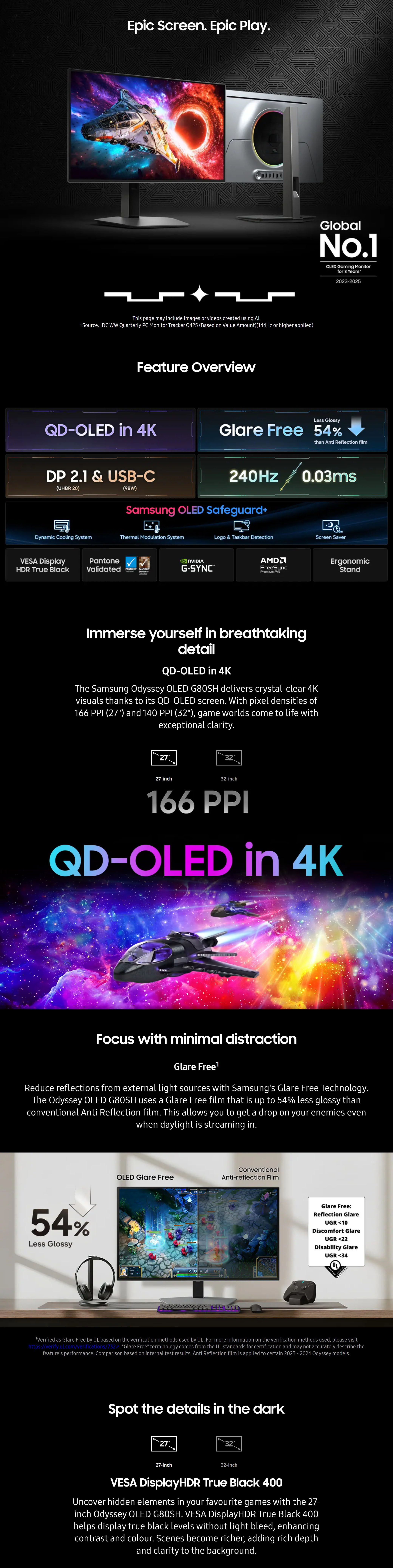 Monitors-Samsung-Odyssey-G8-G80SH-27in-OLED-4K-240Hz-Gaming-Monitor-LS27HG802SEXXY-1