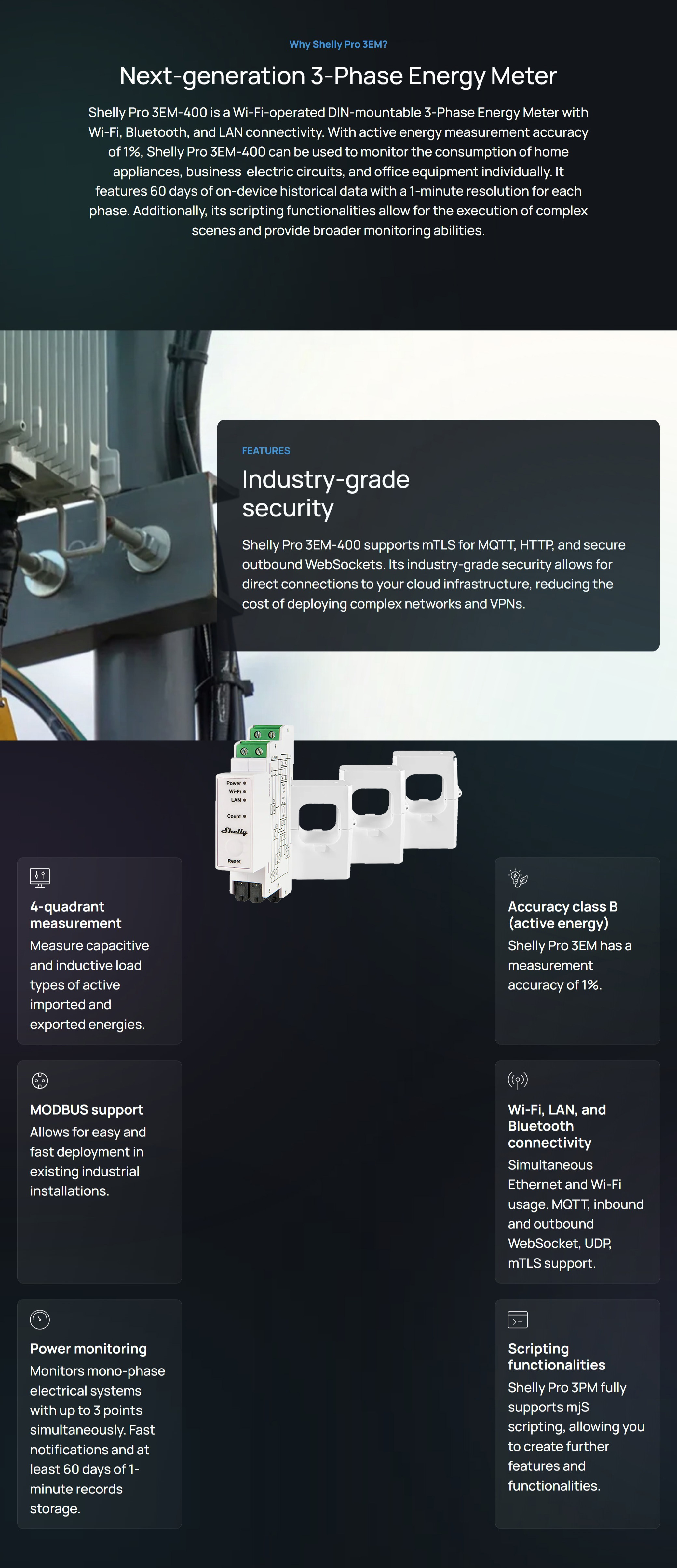 Smart-Sensors-Security-Shelly-Pro-3EM-400A-3-Phase-Energy-Meter-SH-SHELLY3EMPRO400-1