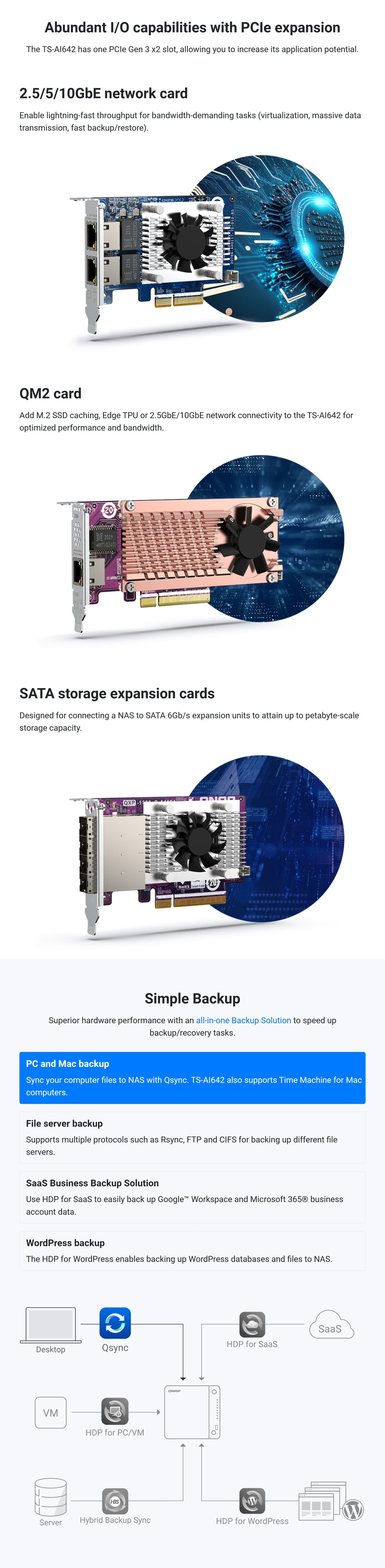 NAS-Network-Storage-QNAP-6-Bay-8-Core-ARM-Cortex-A76-A55-8GB-RAM-AI-NAS-TS-AI642-8G-3