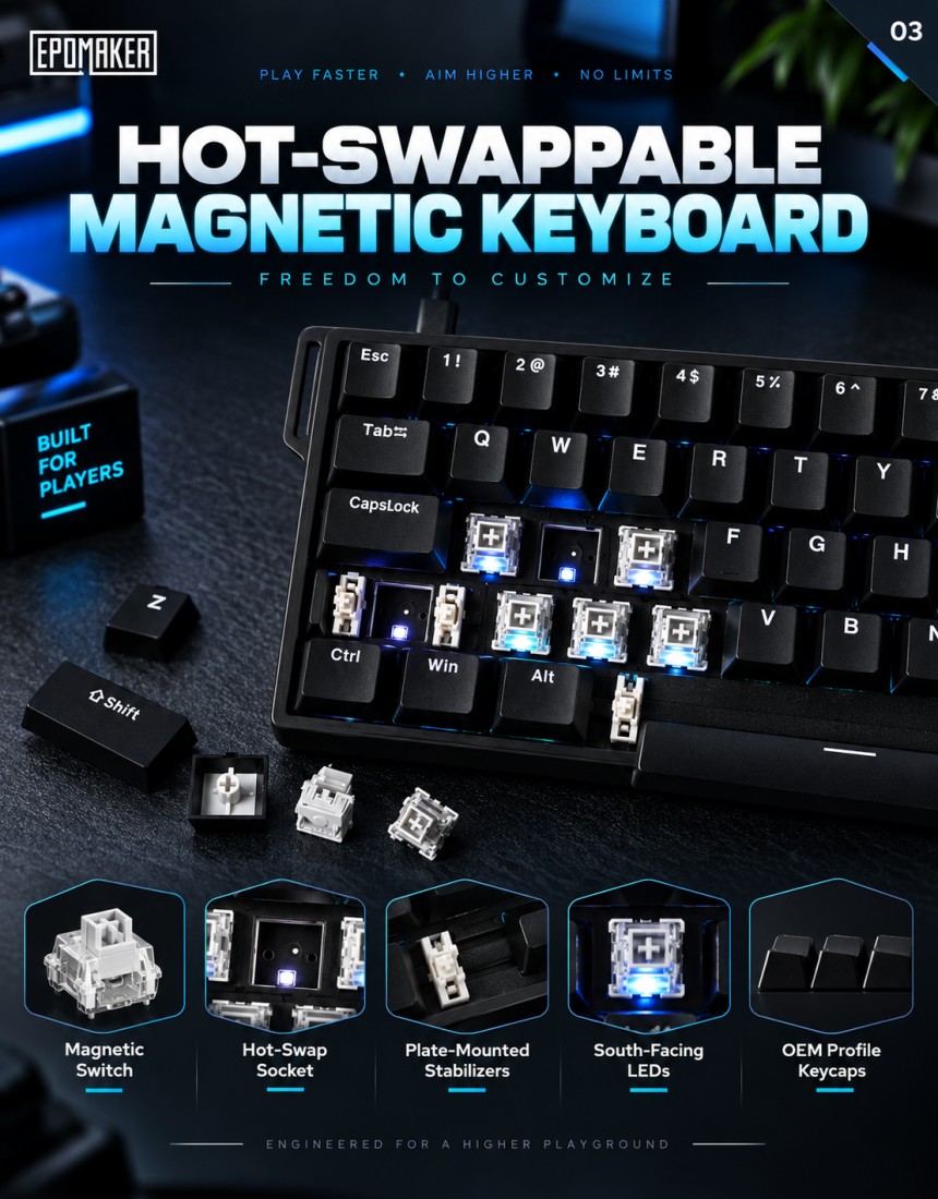 Gaming-Keyboards-EPOMAKER-WIN60-HE-60-Wired-Magnetic-Keyboard-with-Adjustable-Actuation-8000Hz-Polling-Rate-Hall-Effect-Switches-Hot-Swap-for-FPS-Games-Black-5