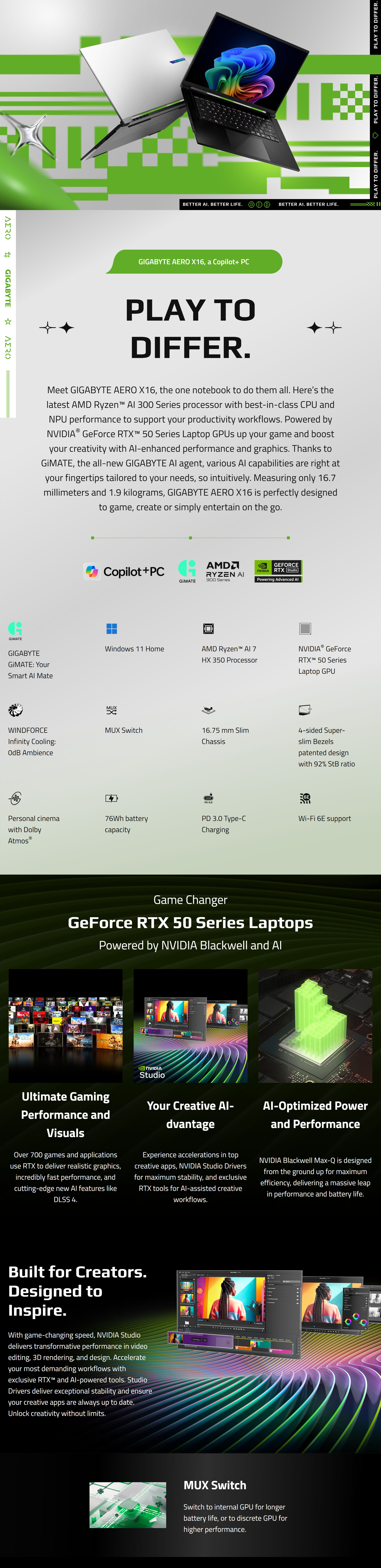 Gigabyte-Laptops-Gigabyte-Aero-X16-16in-QHD-165Hz-Ryzen-Ai-7-350-RTX-5060-512GB-SSD-16GB-RAM-W11H-Gaming-Laptop-AERO-X16-1VH93AUC93DH-1 Gigabyte-Laptops-Gigabyte-Aero-X16-16in-QHD-165Hz-Ryzen-Ai-7-350-RTX-5060-512GB-SSD-16GB-RAM-W11H-Gaming-Laptop-AERO-X16-1VH93AUC93DH-1