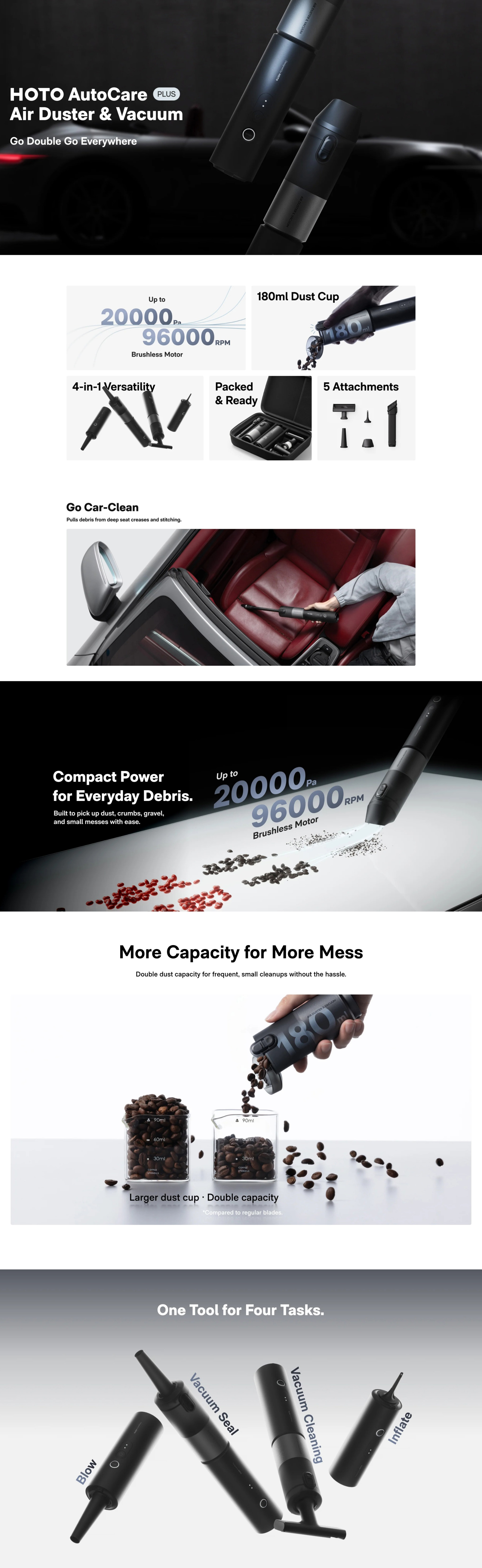 Car-Vacuums-HOTO-AutoCare-Plus-Air-Duster-and-Vacuum-with-5-Accessory-Kit-HOE0038GL-1