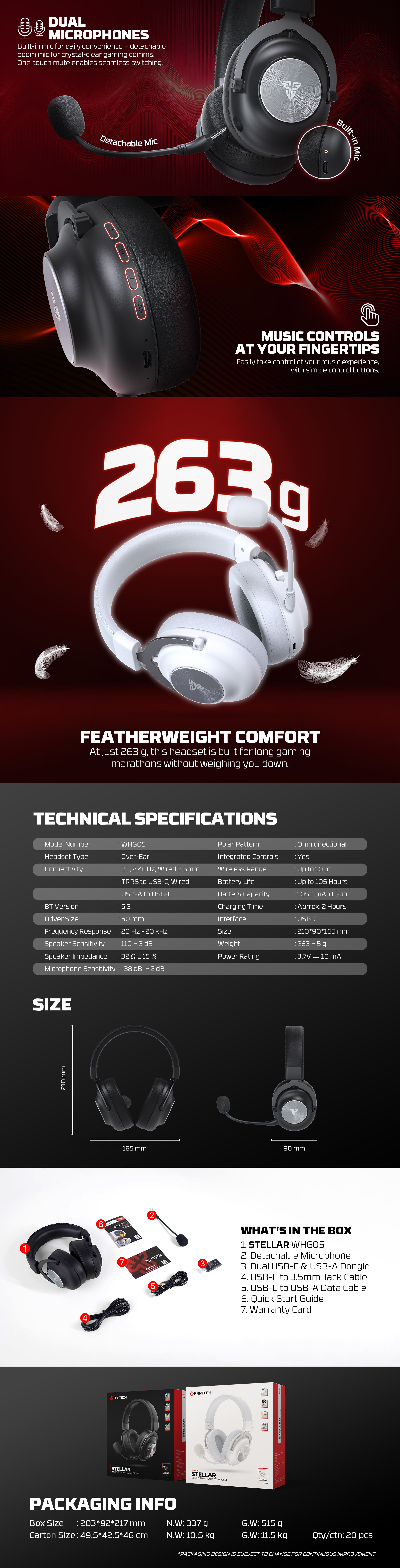 Headphones-Fantech-WHG05-Stellar-Wireless-Bluetooth-Dual-Microphones-Multi-platform-Headset-HSFTWHG05BK-9